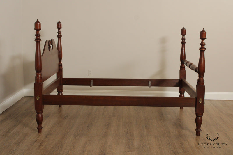 Custom Crafted Cherry Full Size Acorn Finial Poster Bed