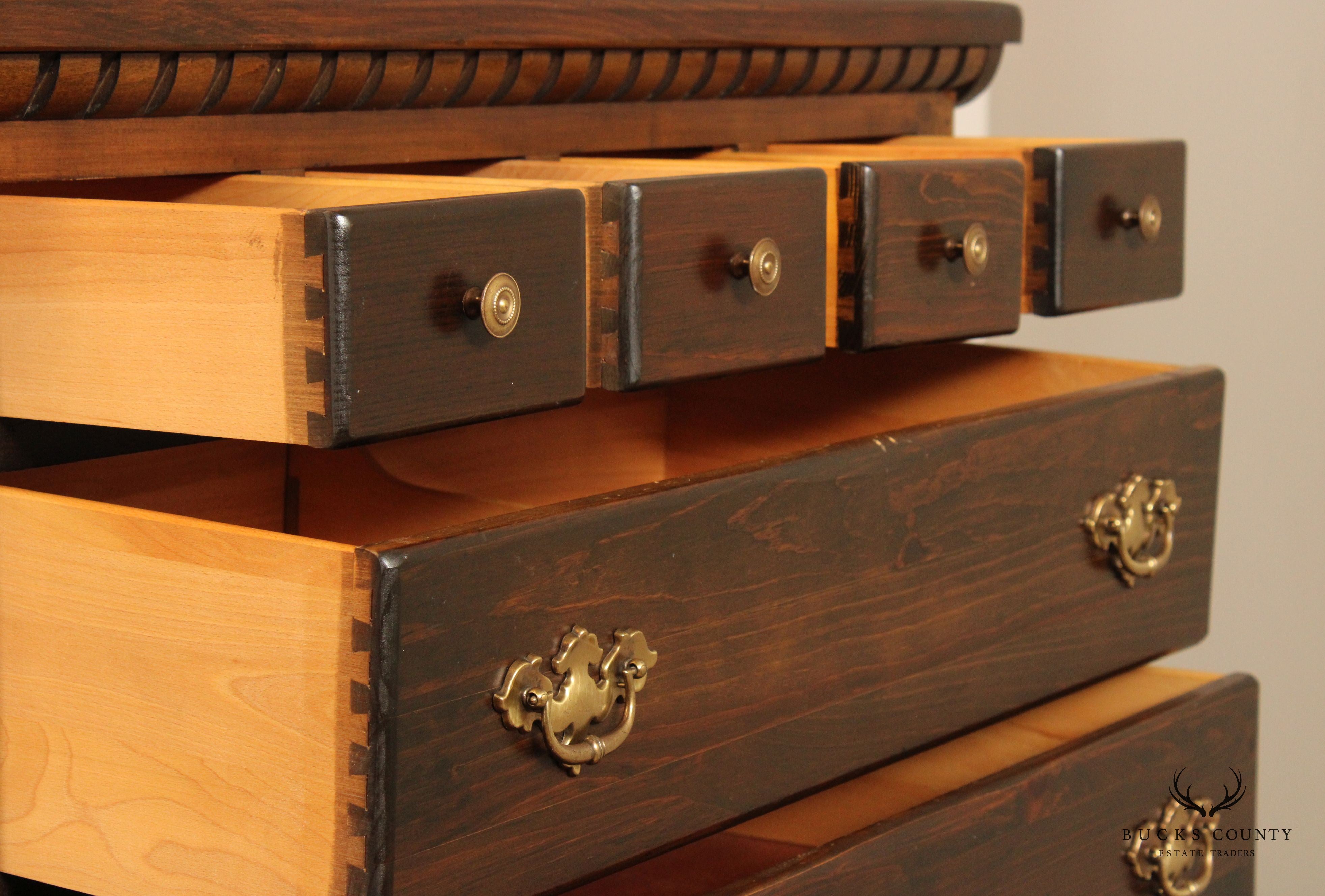 Pennsylvania House Vintage Solid Pine Chest on Chest