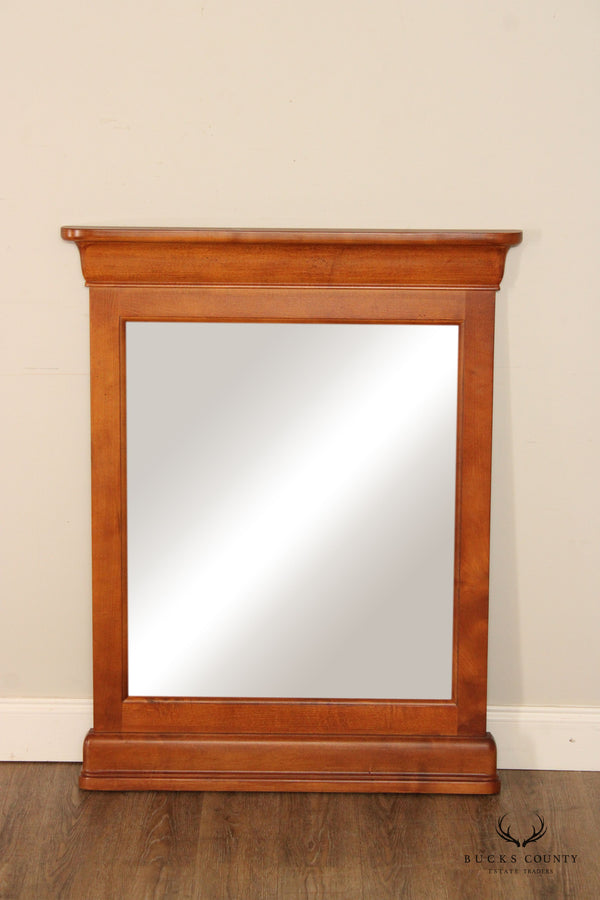 Louis Philip Style Fruitwood Wall Mirror