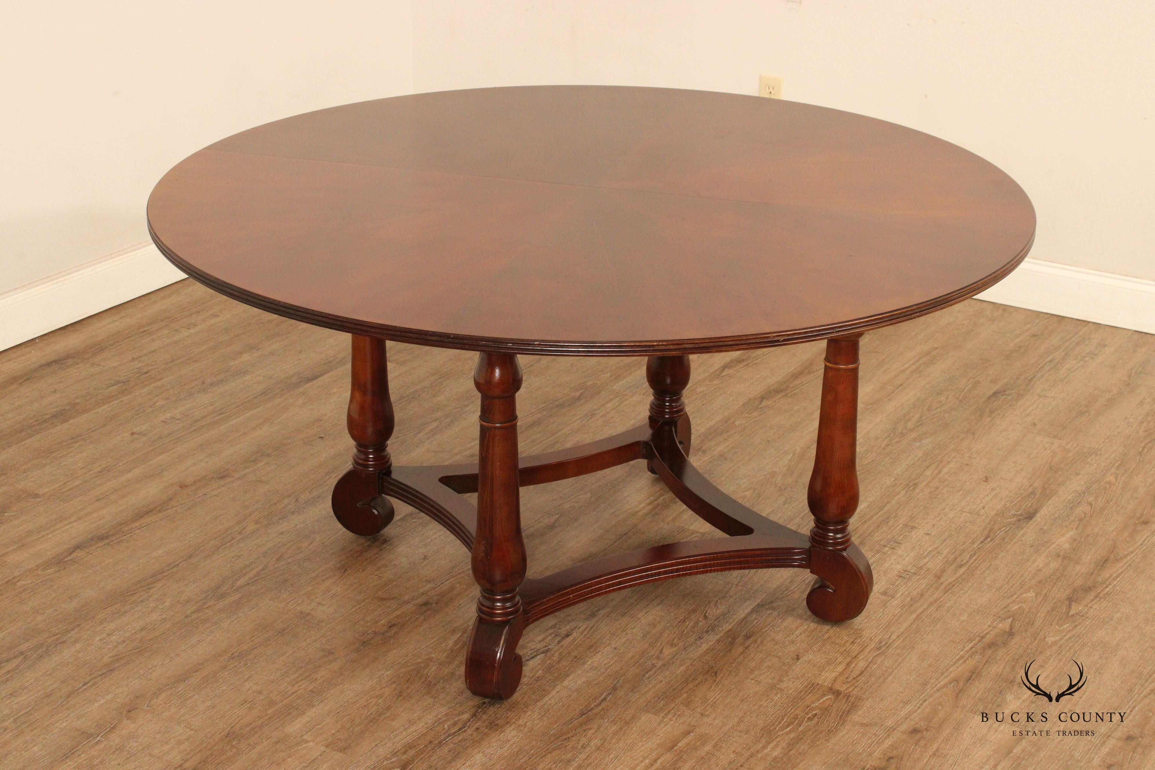 Ethan Allen British Classics Collection Round Dining Table