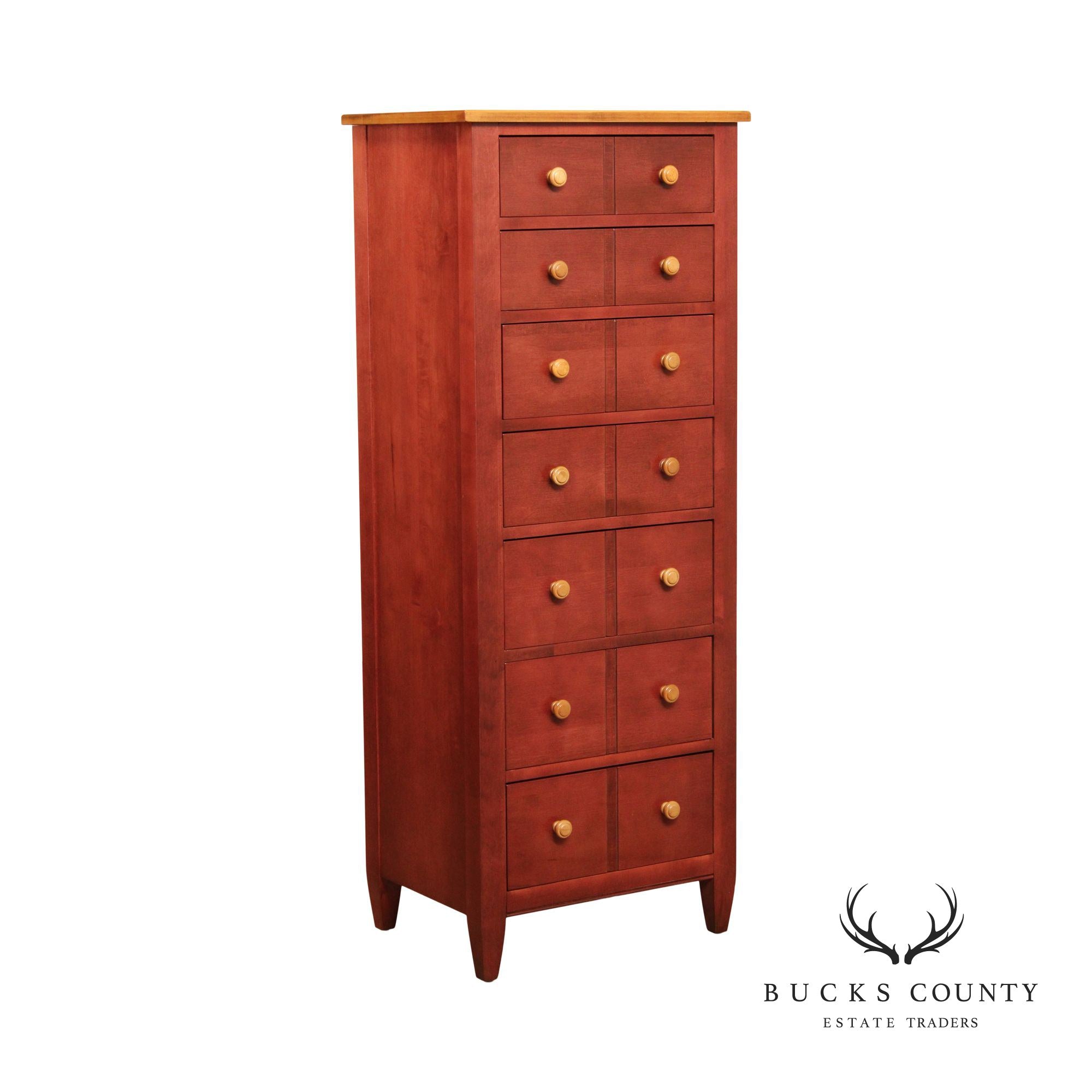 ETHAN ALLEN COUNTRY COLORS MAPLE LINGERIE CHEST