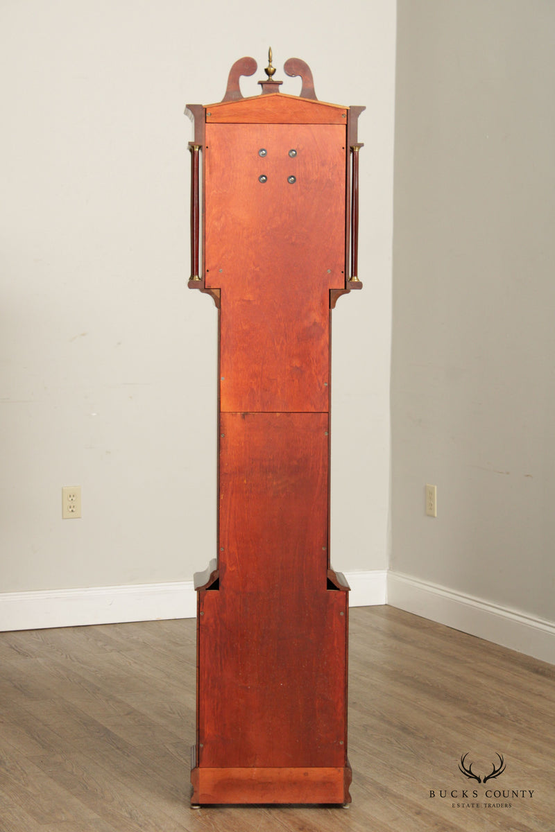 Daneker 'The Senator' Mahogany Case Grandfather Clock