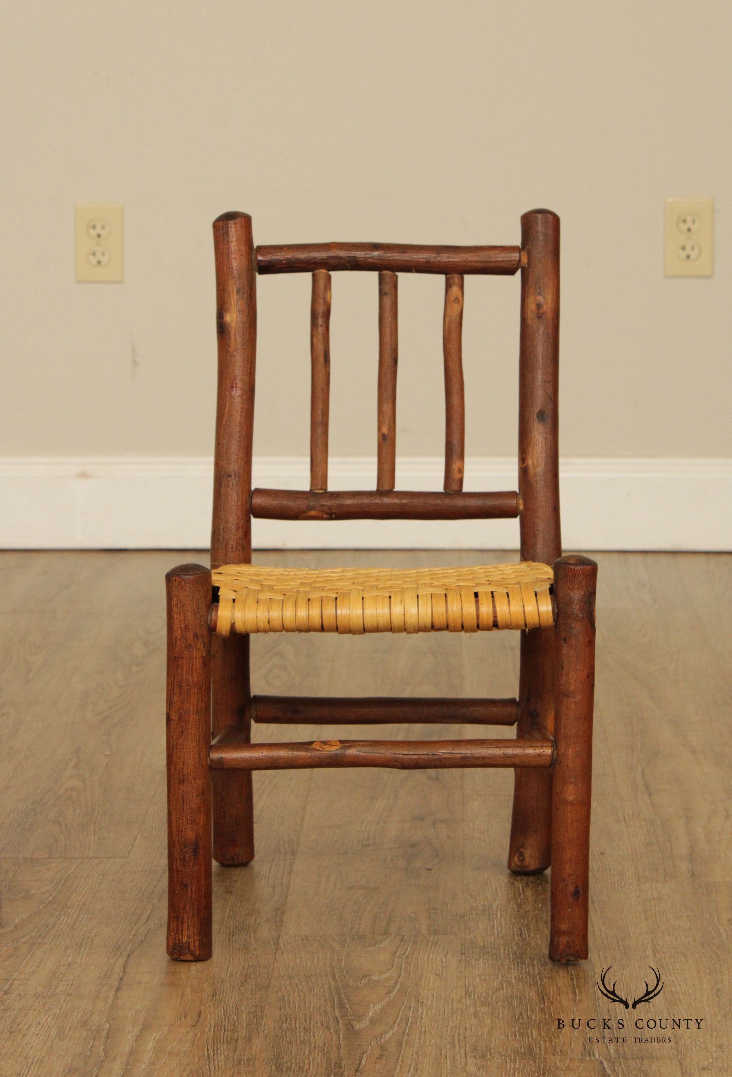 Vintage Rustic Primitive Children's Chair