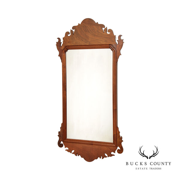 Chippendale Style Custom Quality Mahogany Wall Mirror