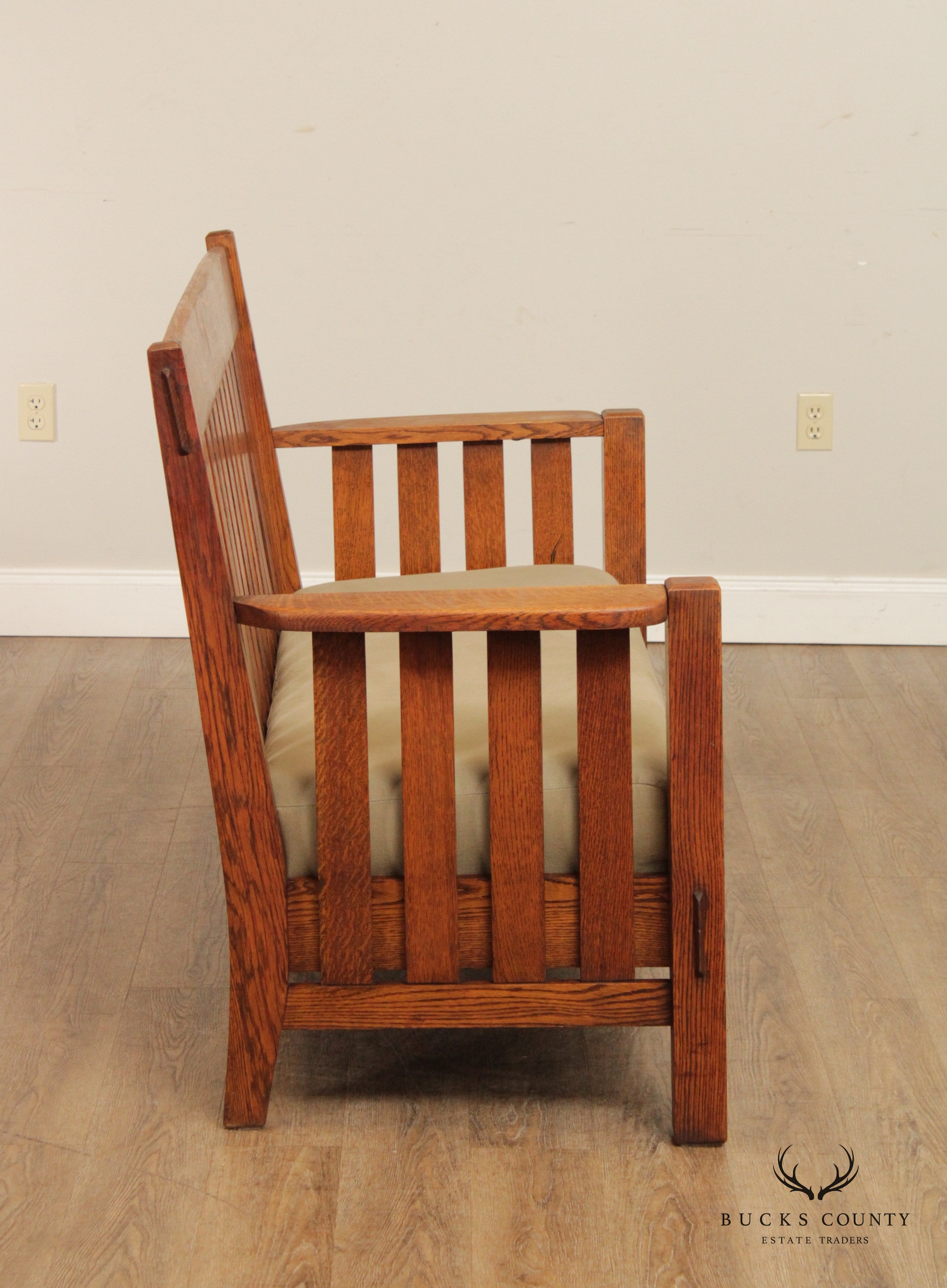 Harden Arts & Crafts Oak Settle