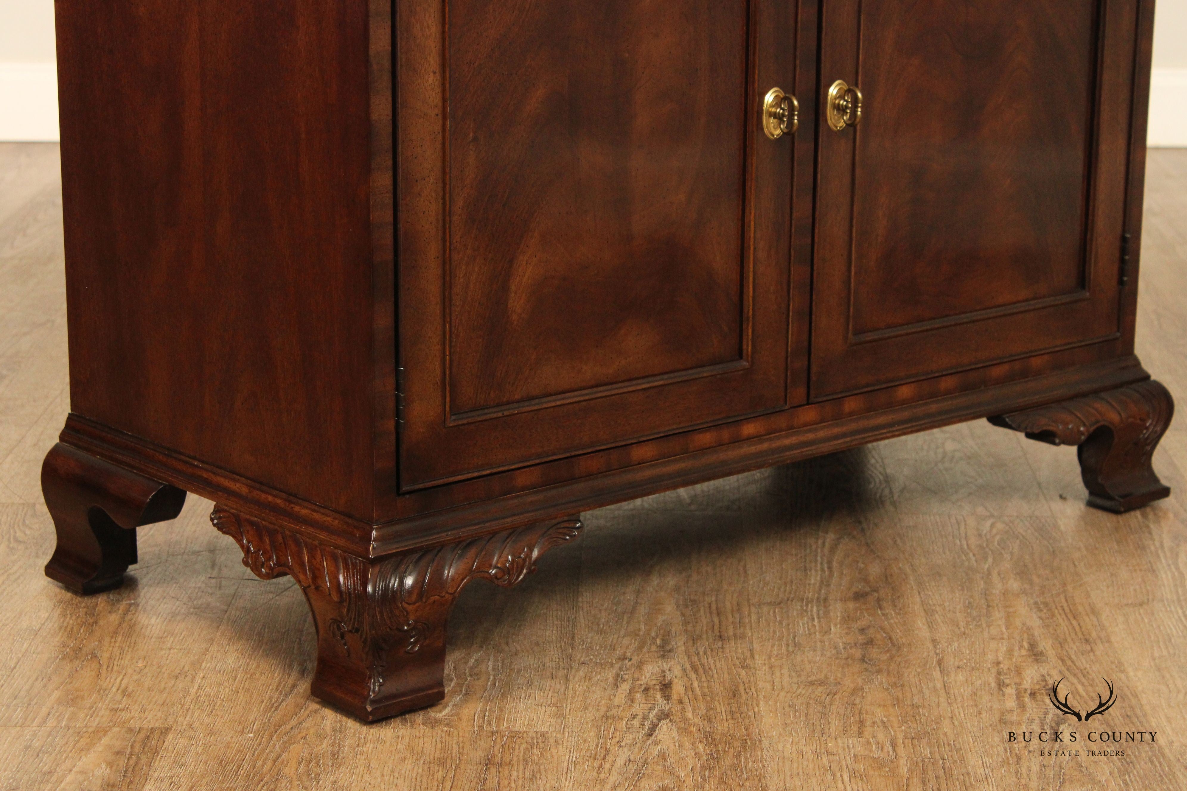 Henredon Rittenhouse Square Collection Mahogany Flip Top Server