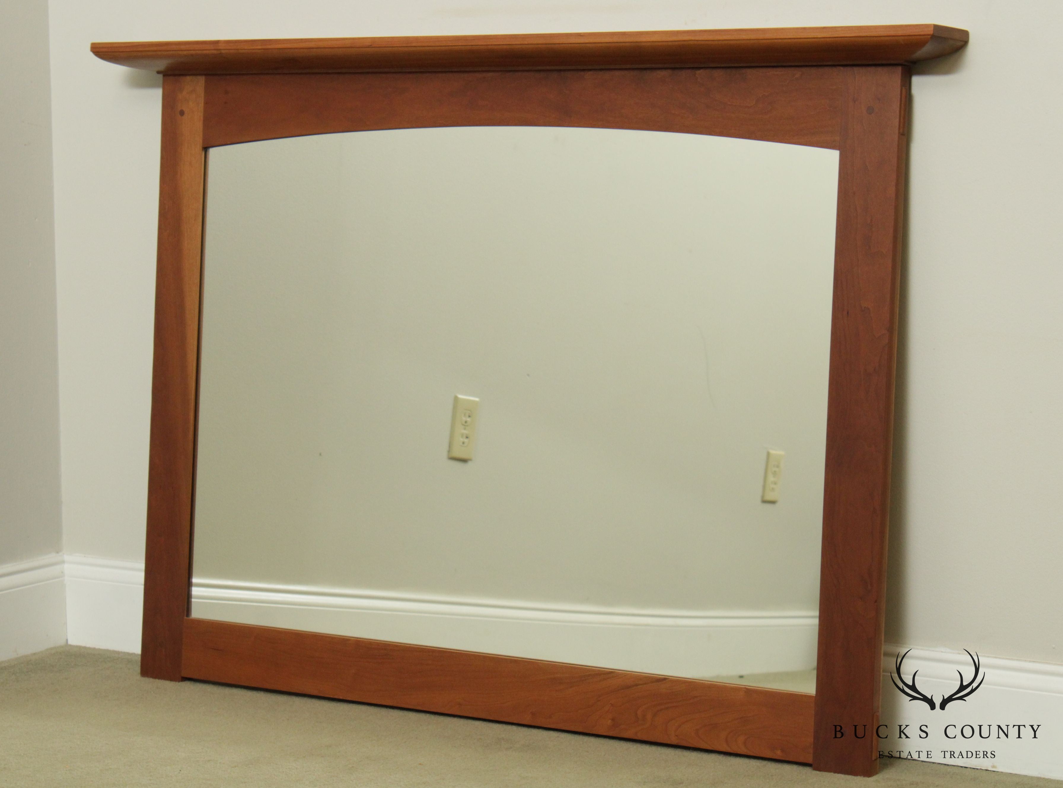 Stickley Mission Collection Cherry Wall Mirror