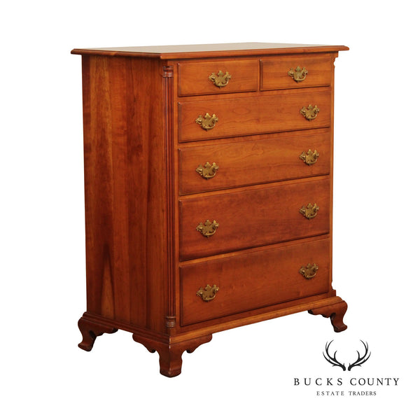 Stickley Chippendale Style Vintage Cherry High Chest