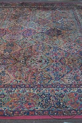 Karastan #717 Multi Panel Kirman Large Room Size Rug