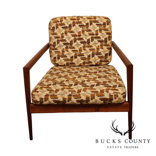 Paul McCobb Mid Century Modern Walnut Spindle Back Lounge Chair