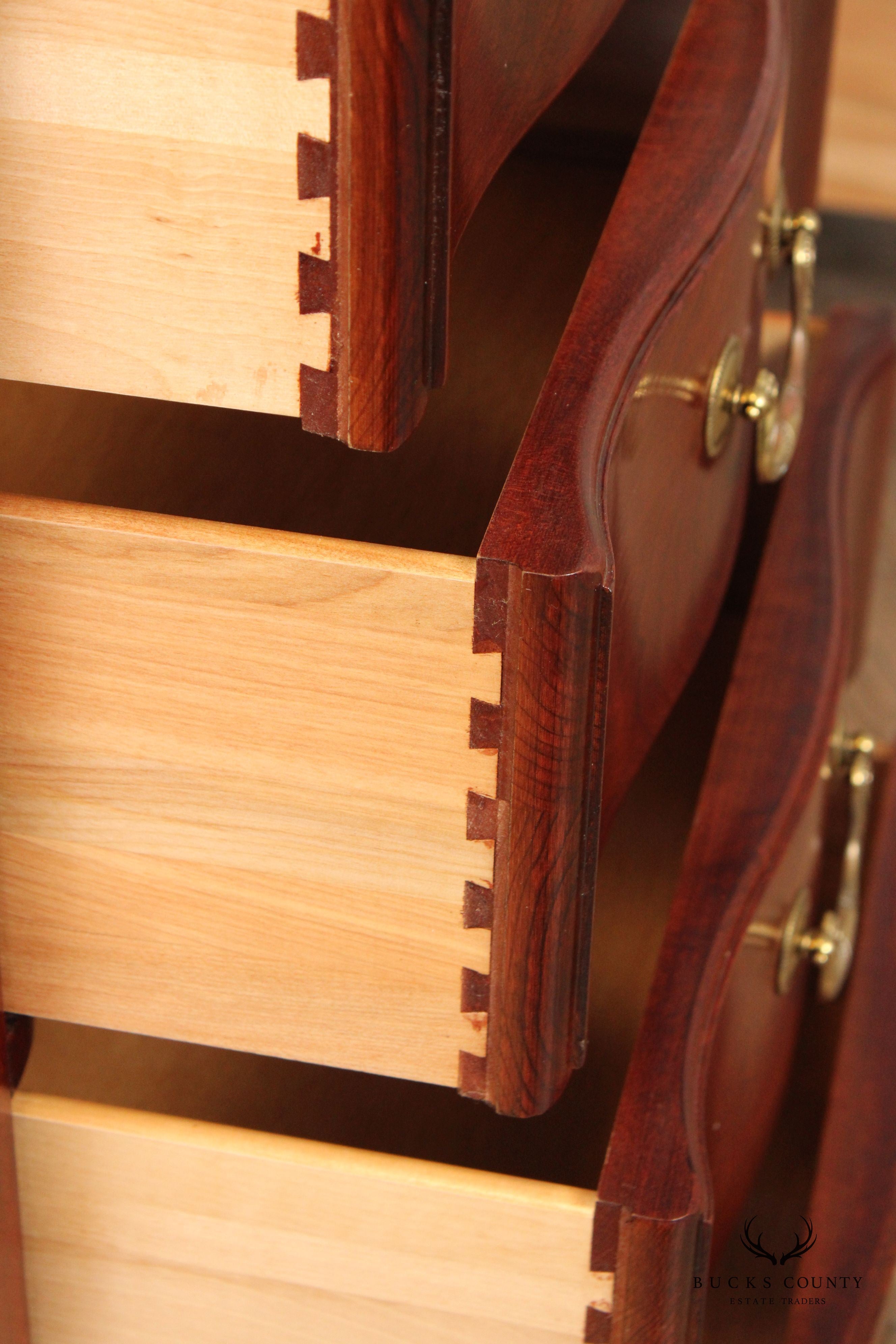 Pennsylvania House Chippendale Style Cherry Long Chest of Drawers