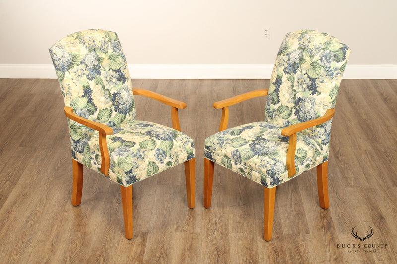 Ethan Allen Traditional Pair of Armchairs