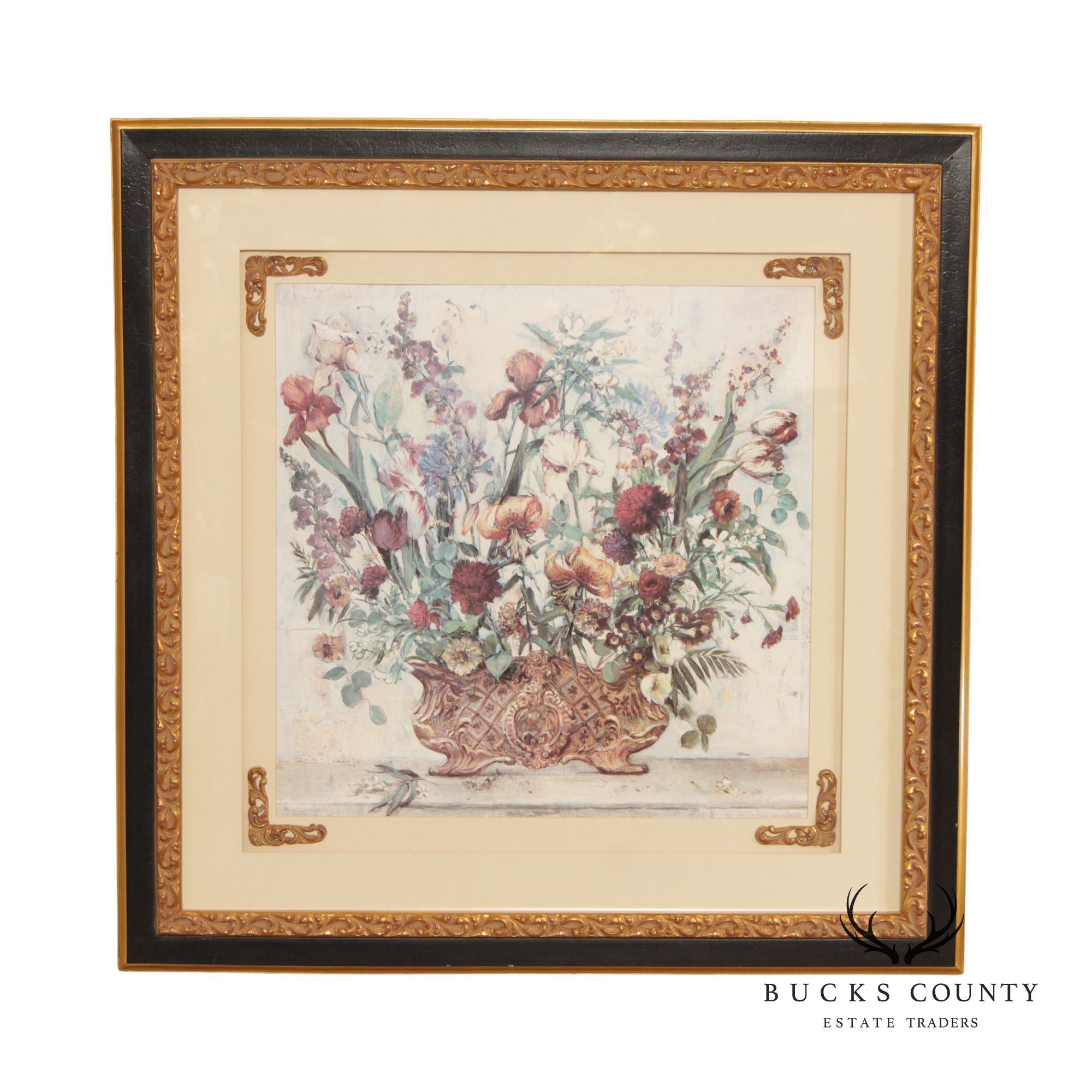 Bombay Company Classical Grace Floral Still Life Art Print