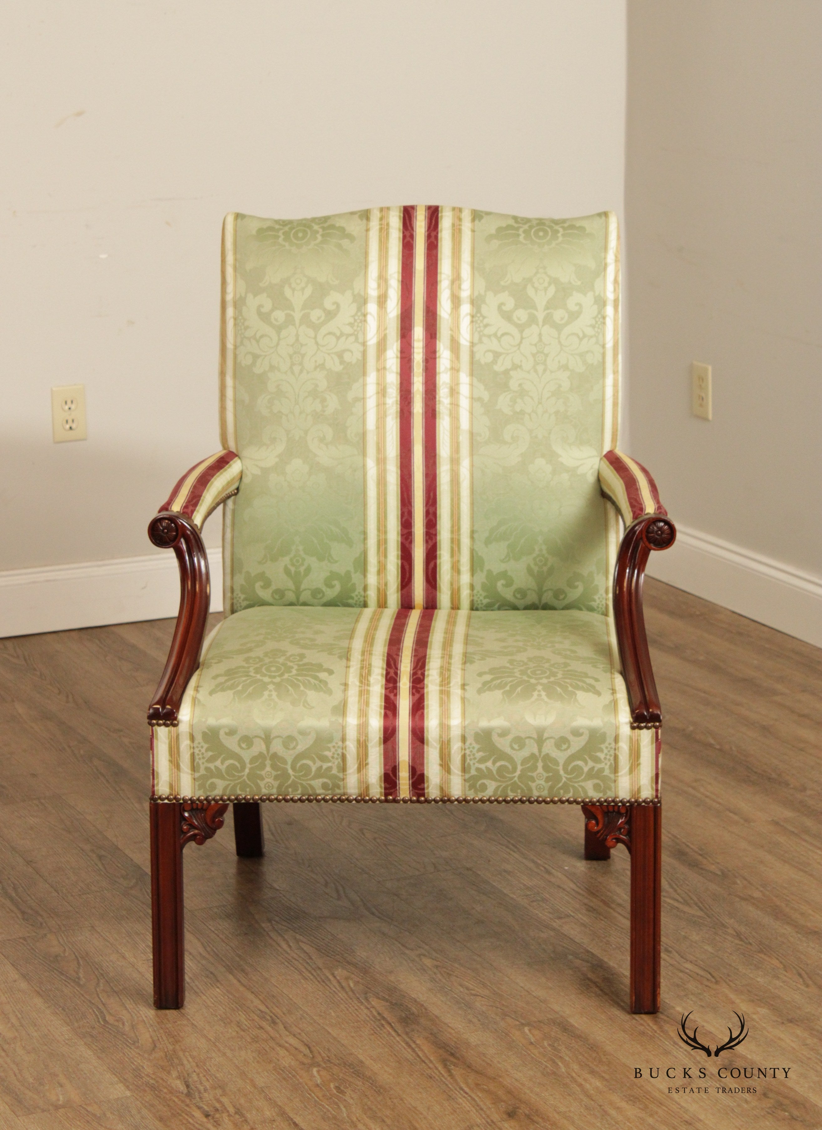 Baker Historic Charleston Collection Chippendale Armchair