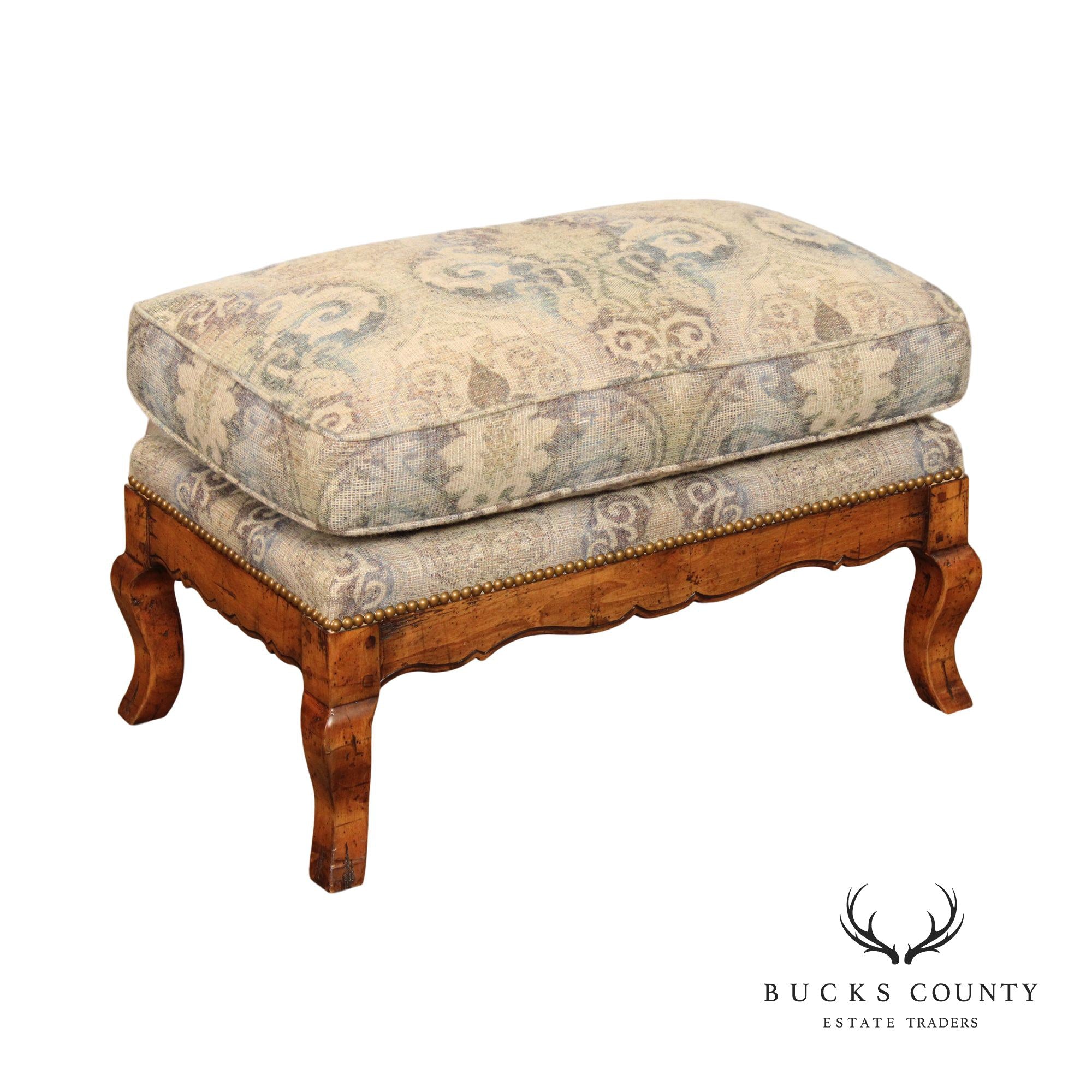 Guy Chaddock French Style Ottoman