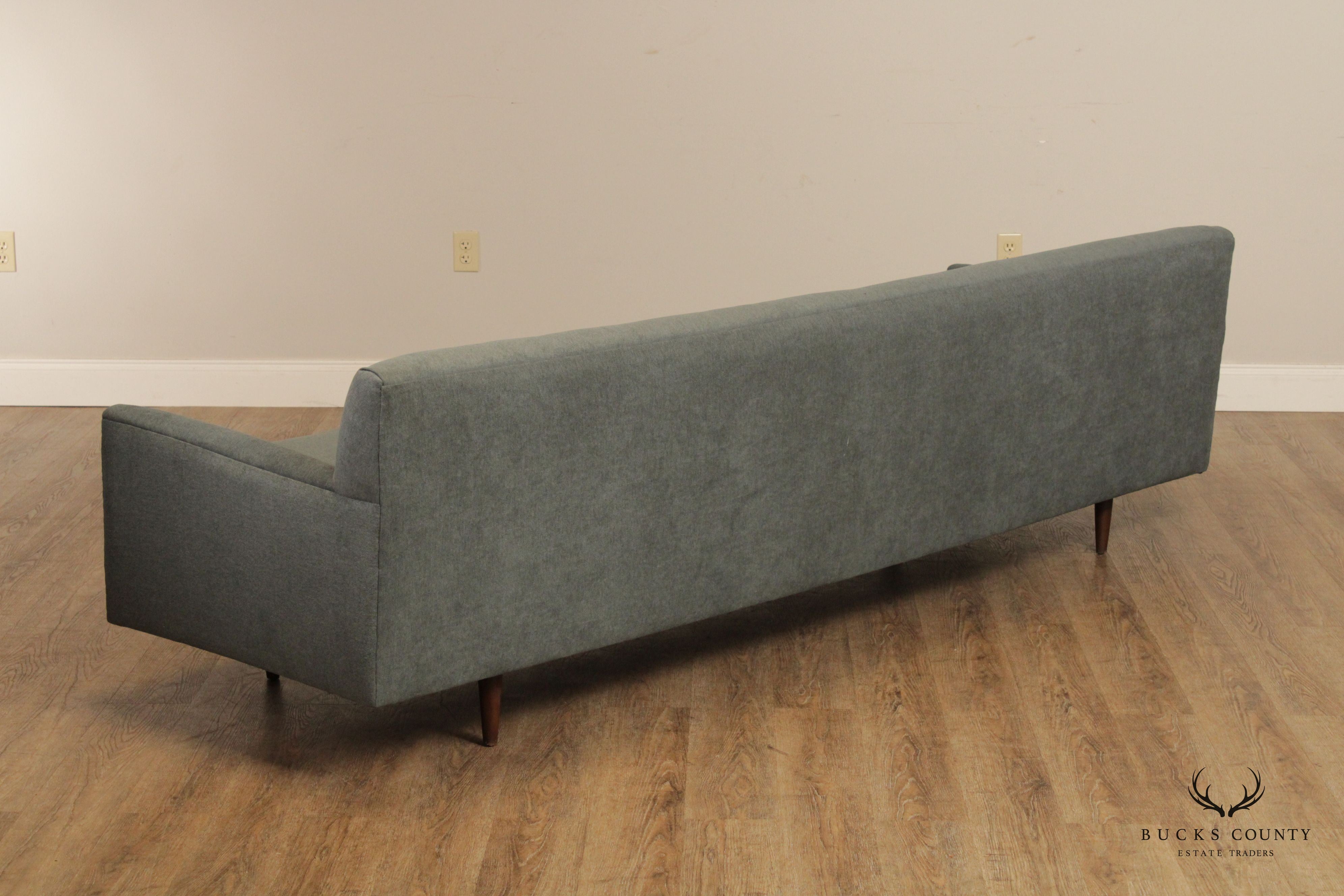 1960's Mid Century Modern Newly Upholstered Sofa