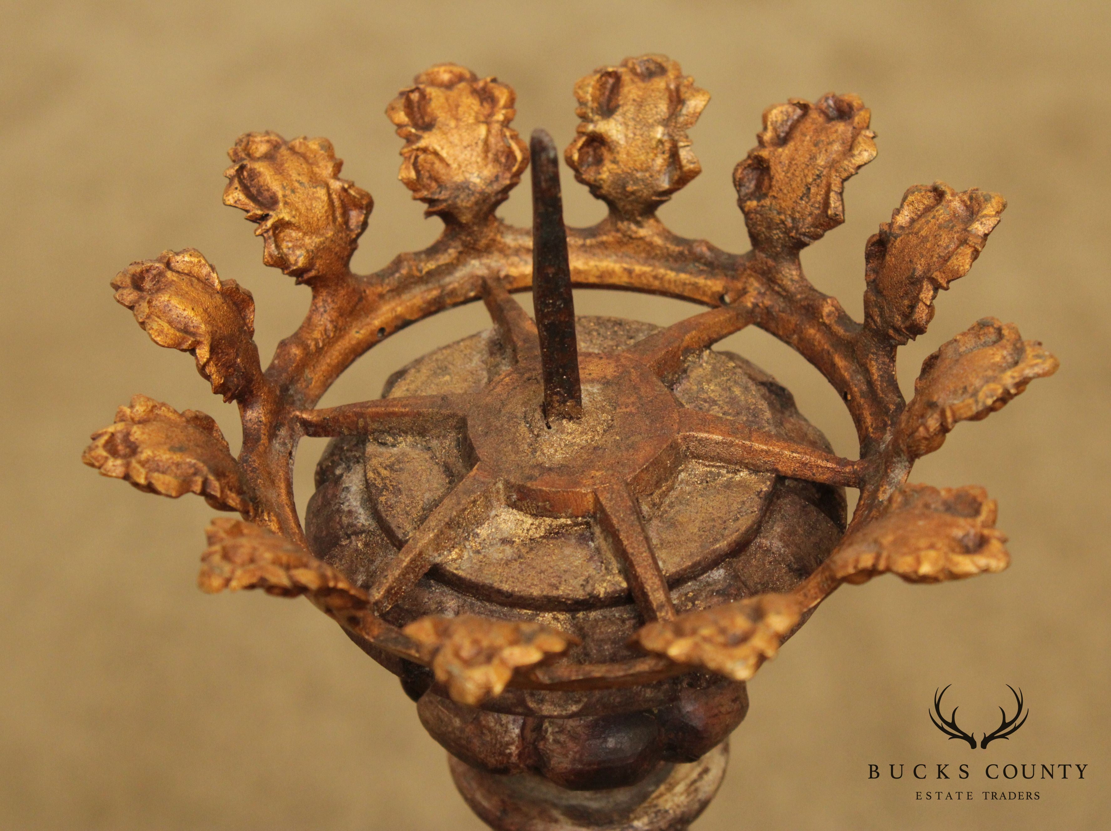 Italian Renaissance Style Antique Candlestick