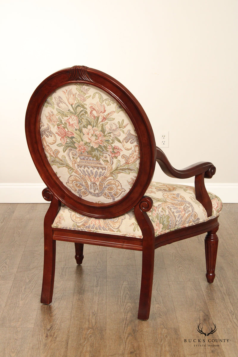 French Louis XVI Style Arm Chair