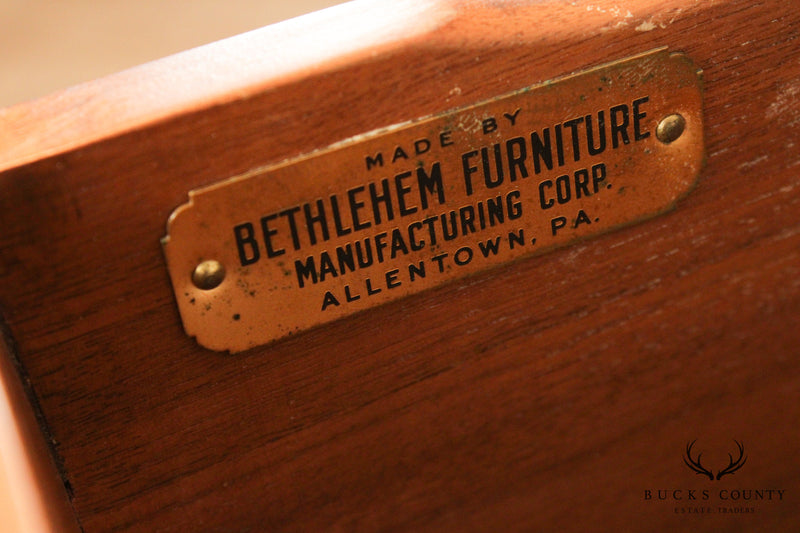 Bethlehem Furniture Vintage French Empire Style Satin Wood Long Dresser