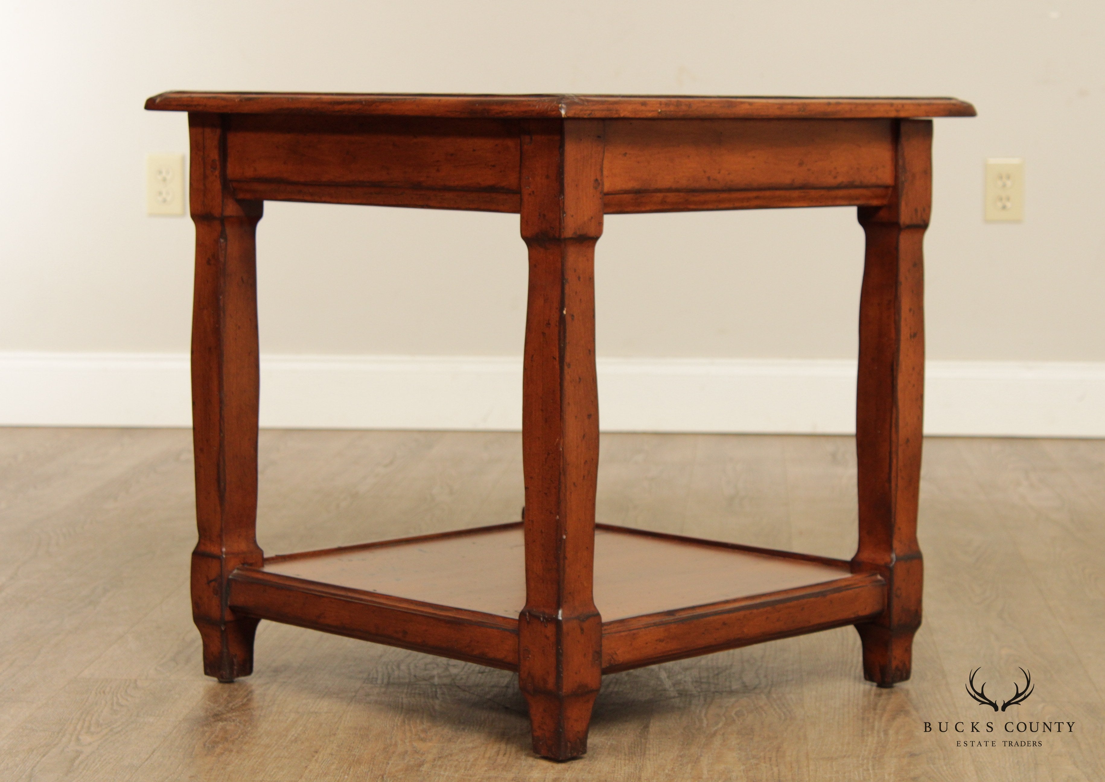 Woodland Furniture Rustic Style End Table