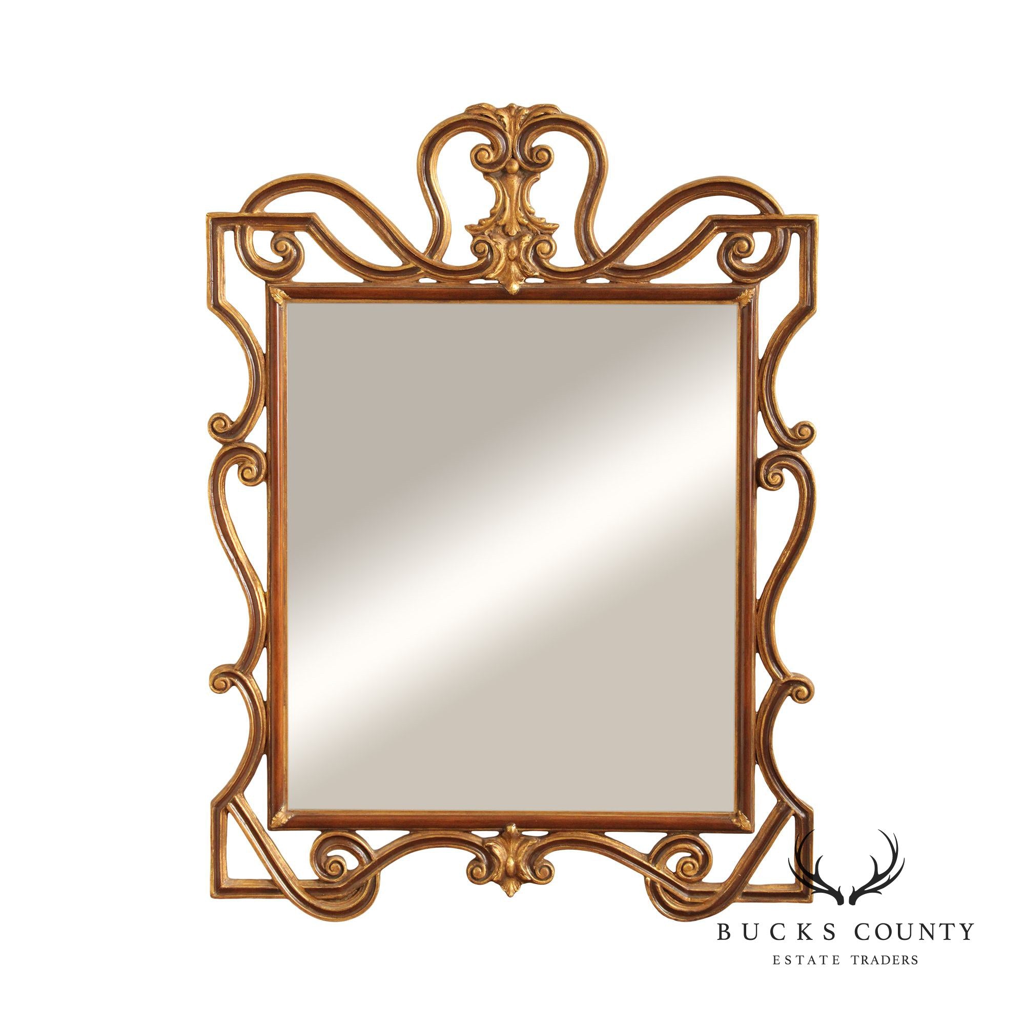 Friedman Brothers Traditional Style Woven 'Sheffield' Mirror