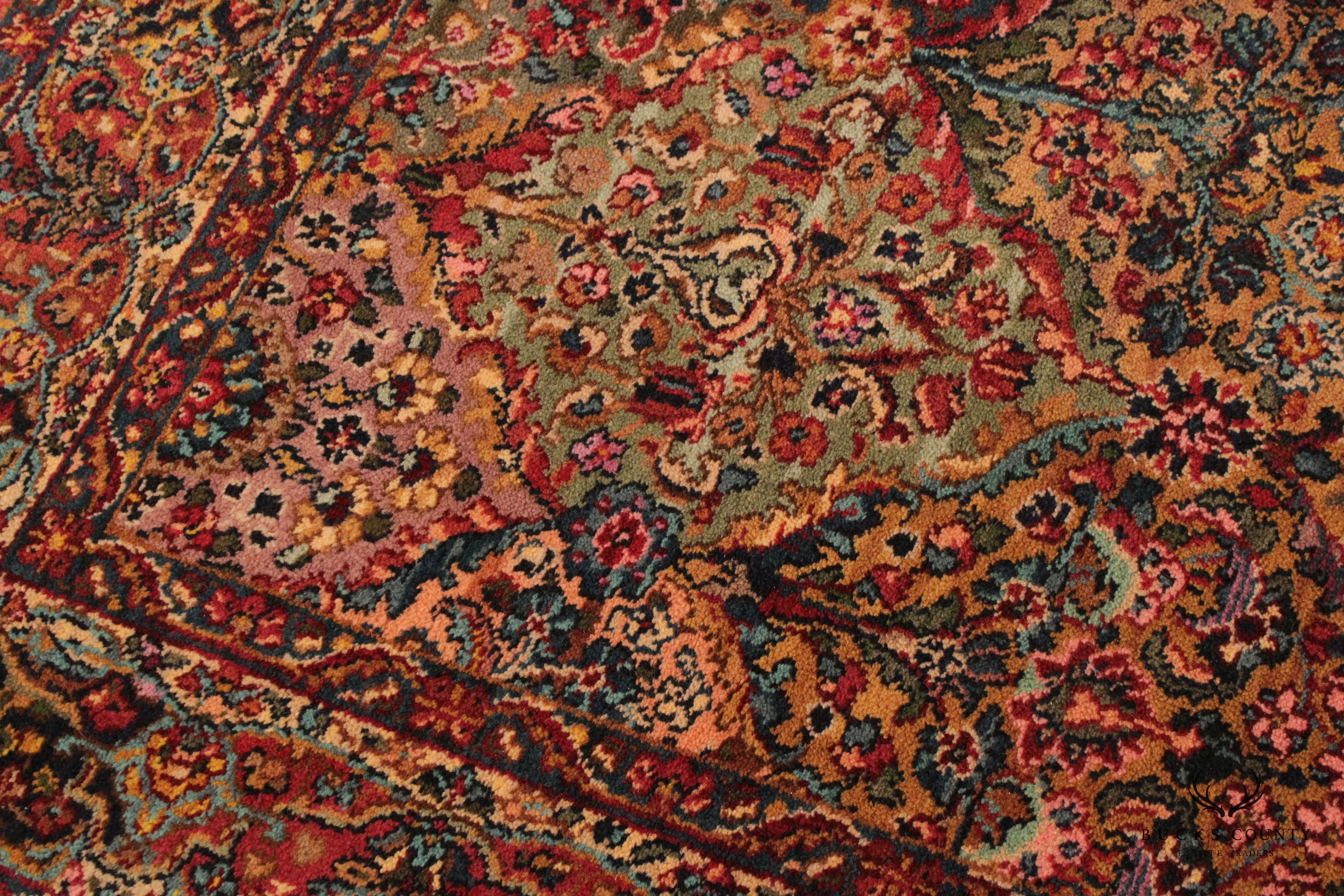 Karastan Multicolor Kirmin 5'9 Inch x 9' Wool Area Rug