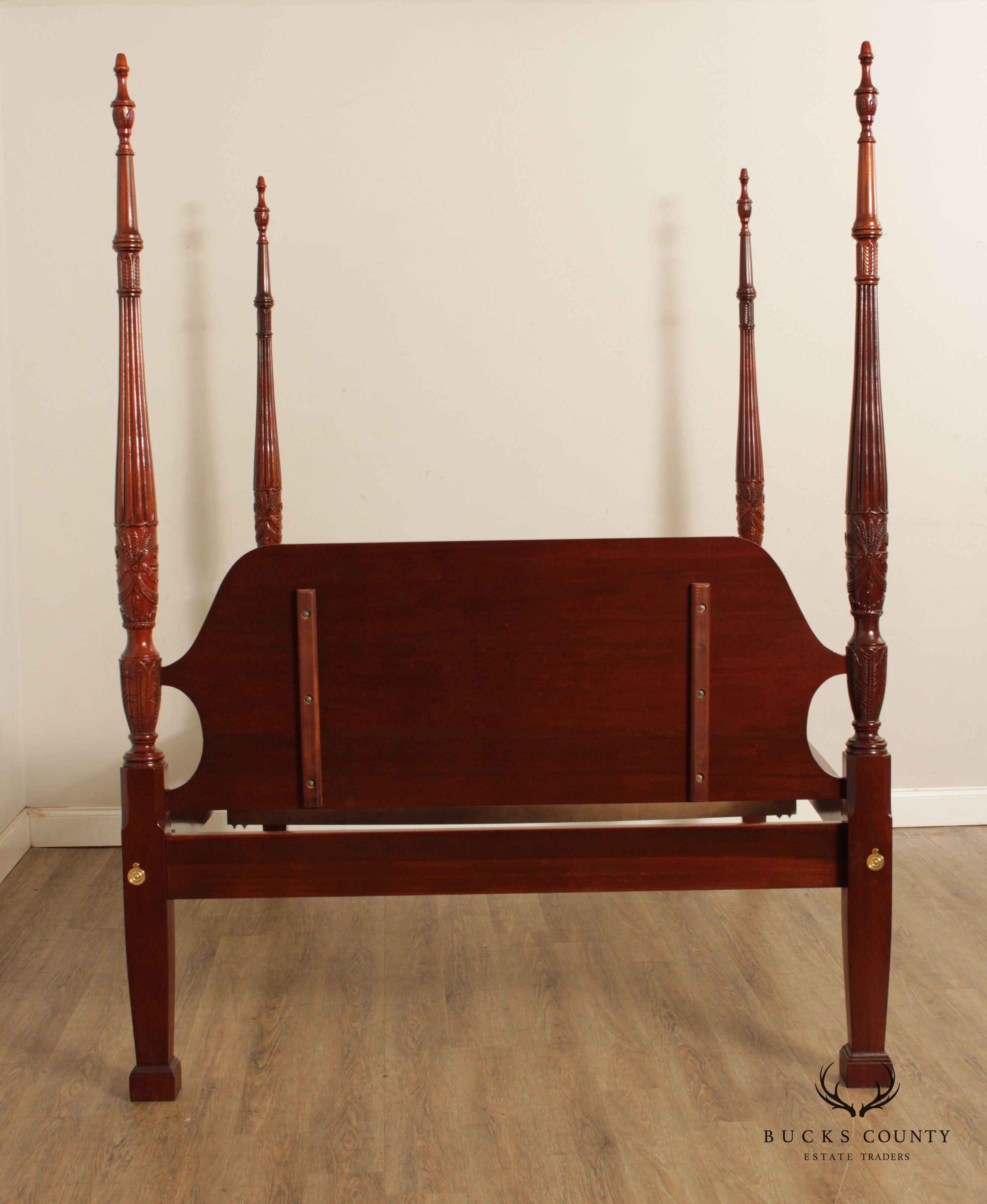 Councill Craftsmen Traditional Mahogany Queen Poster Bed