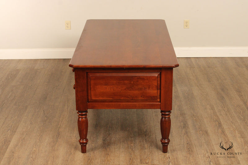 Lexington Furniture Solid Cherry Executive Writing Desk