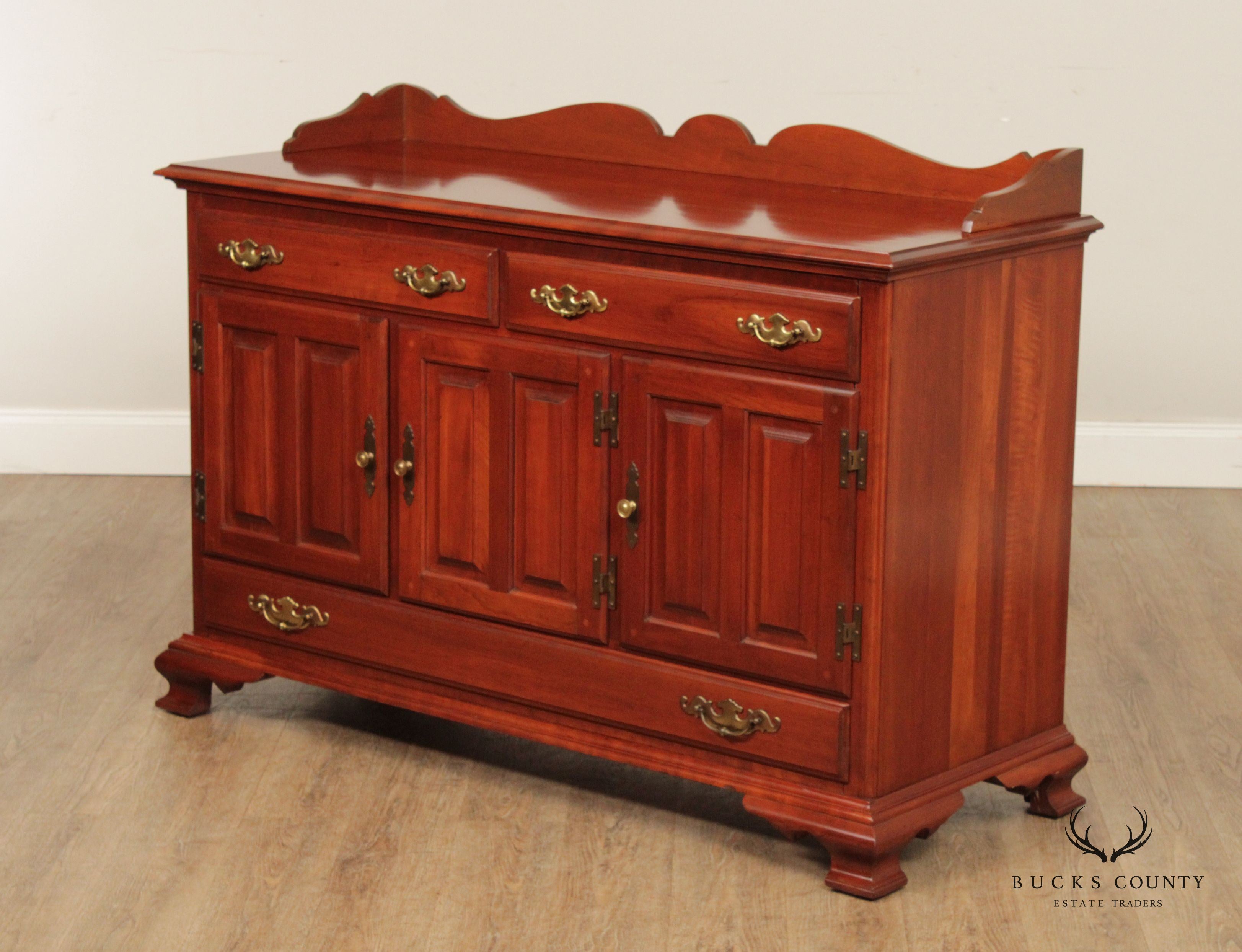 Harden American Colonial Style Cherry Cabinet Sideboard