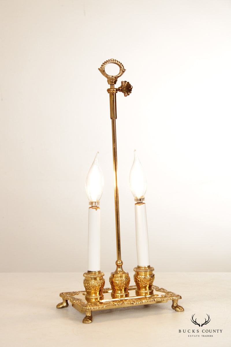 Frederick Cooper Llosa, FREDERICK COOPER CERAMIC & BRASS TABLE LAMP