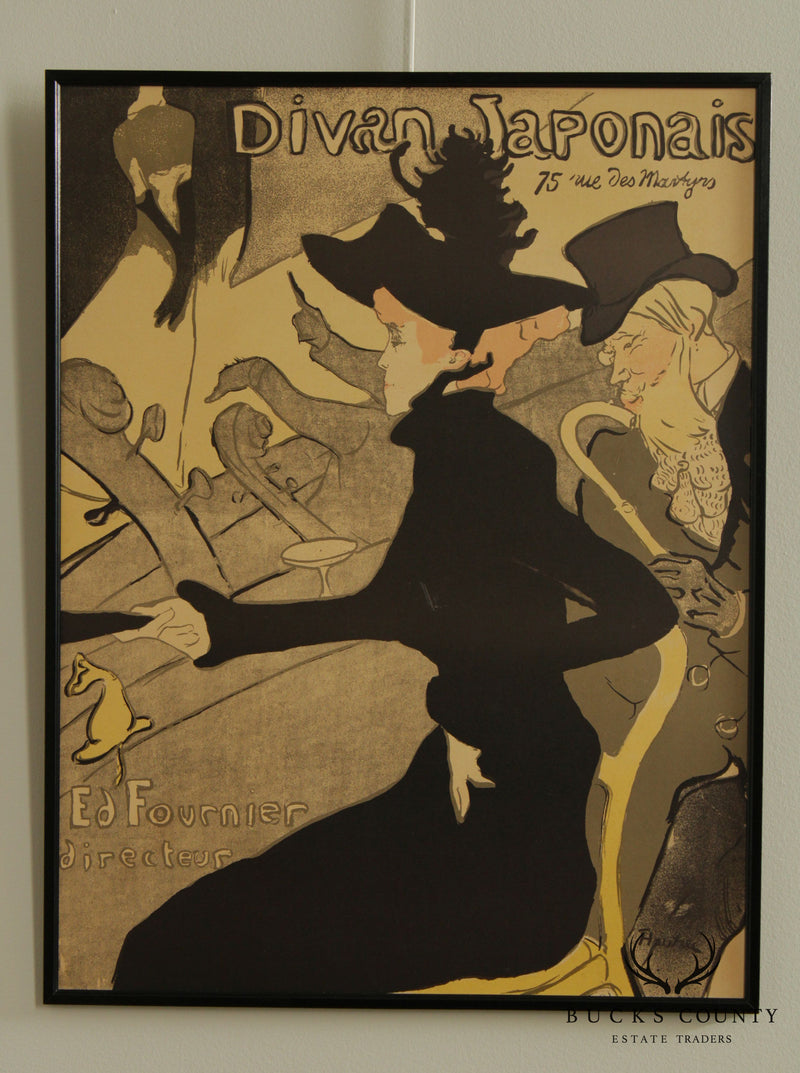 Henri De Toulouse-Lautrec Divan Japonais Fine Art Print