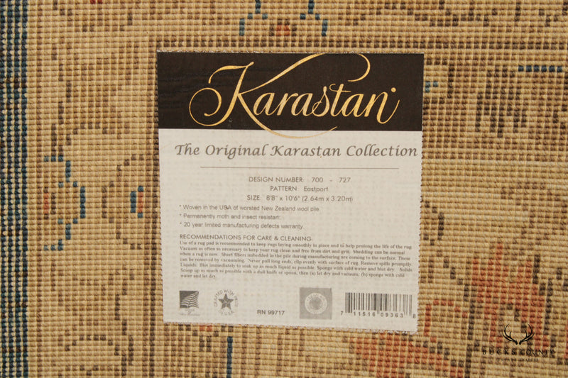 Karastan 'Eastport' 8' 8 inch x 10' 6 inch Wool Area Rug