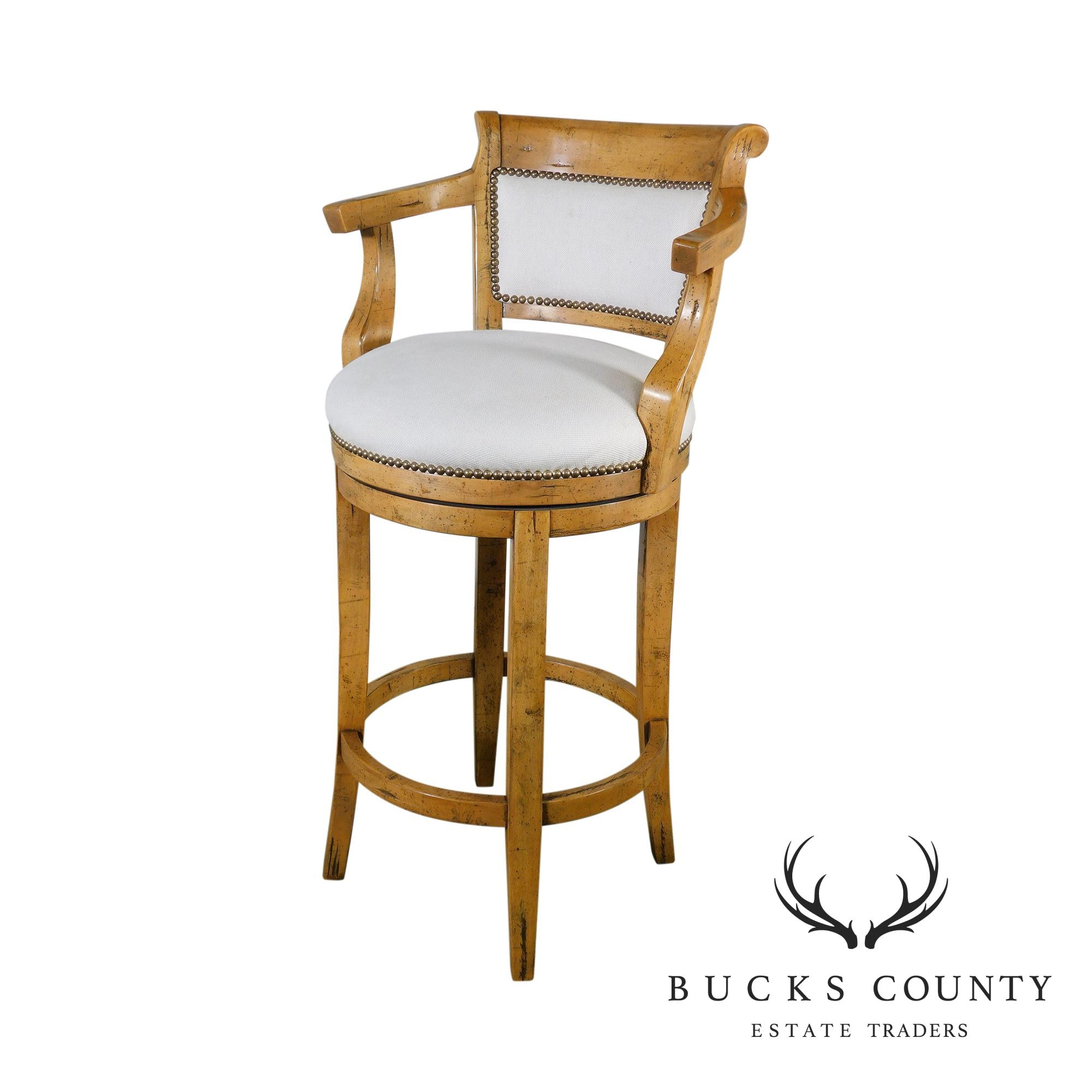 Guy Chaddock Swivel Bar Stool