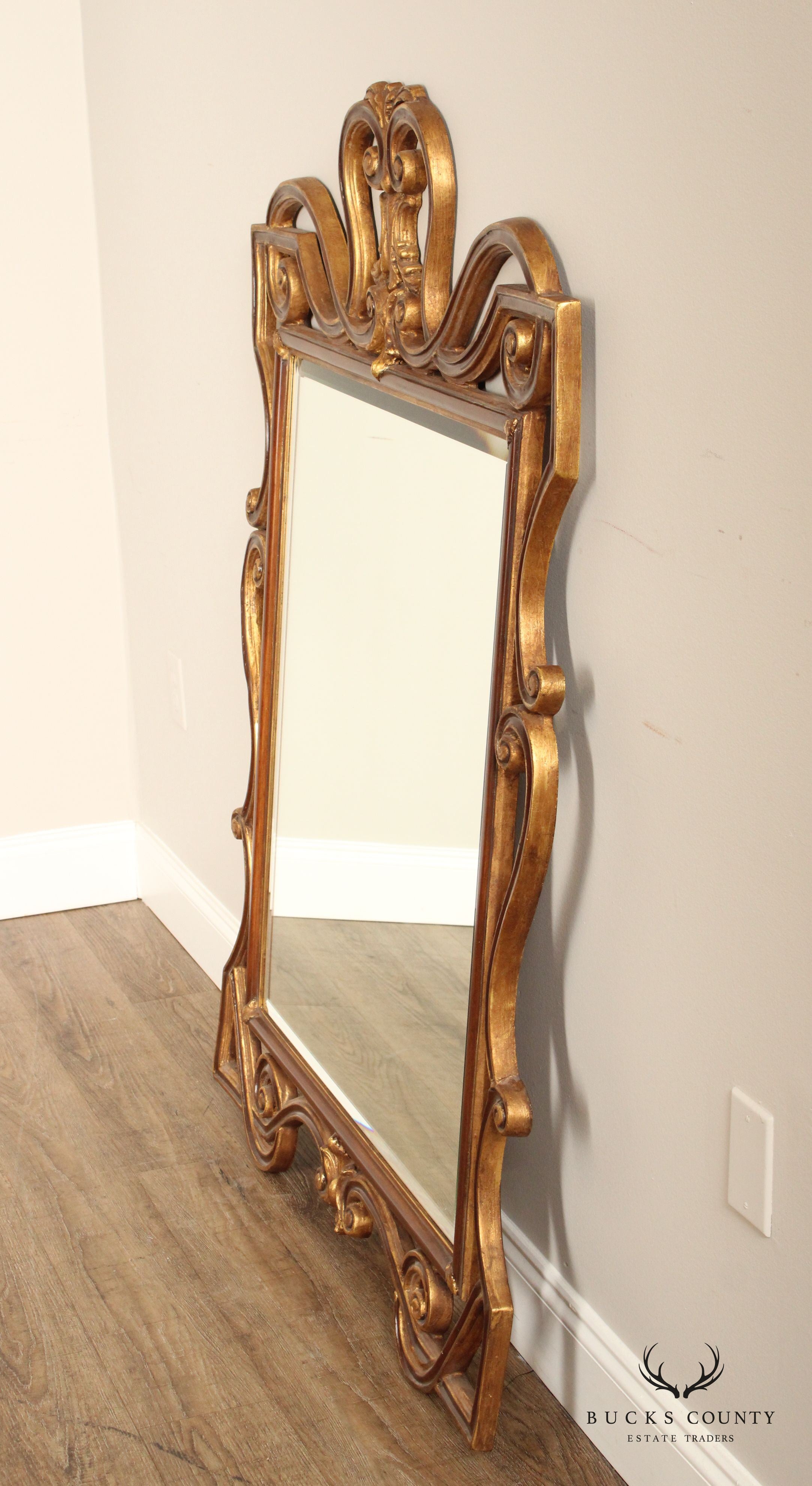 Friedman Brothers Traditional Style Woven 'Sheffield' Mirror