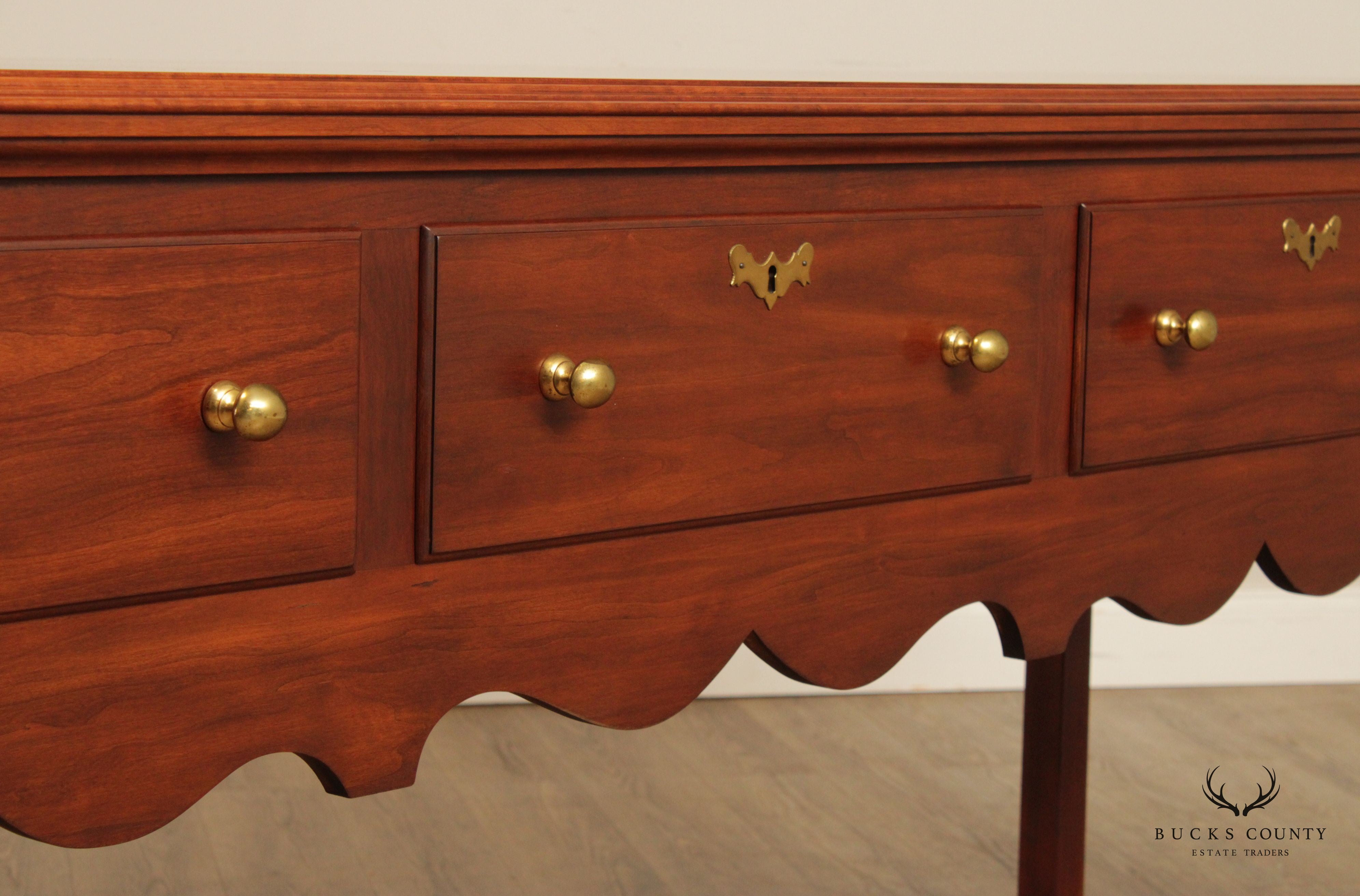 Henkel Harris Jamestown Colonial Black Cherry Sideboard