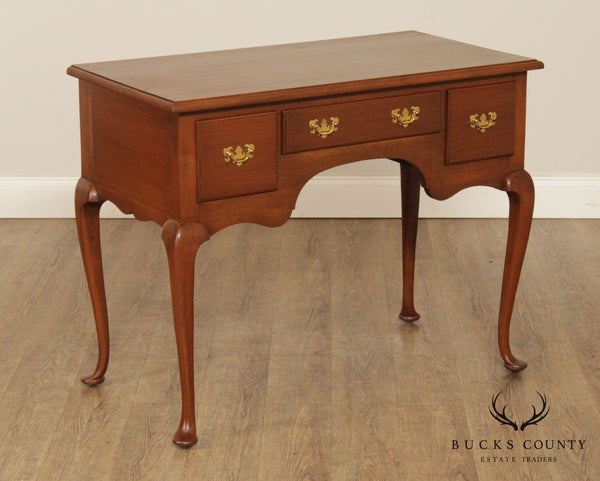 Custom Quality Vintage Queen Anne Style Cherry Writing Desk