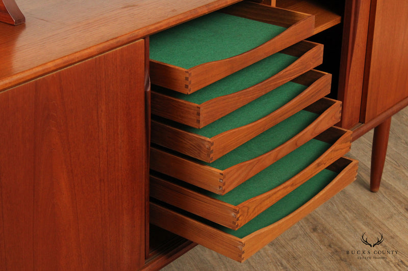 Danish Modern Teak Sideboard Cabinet