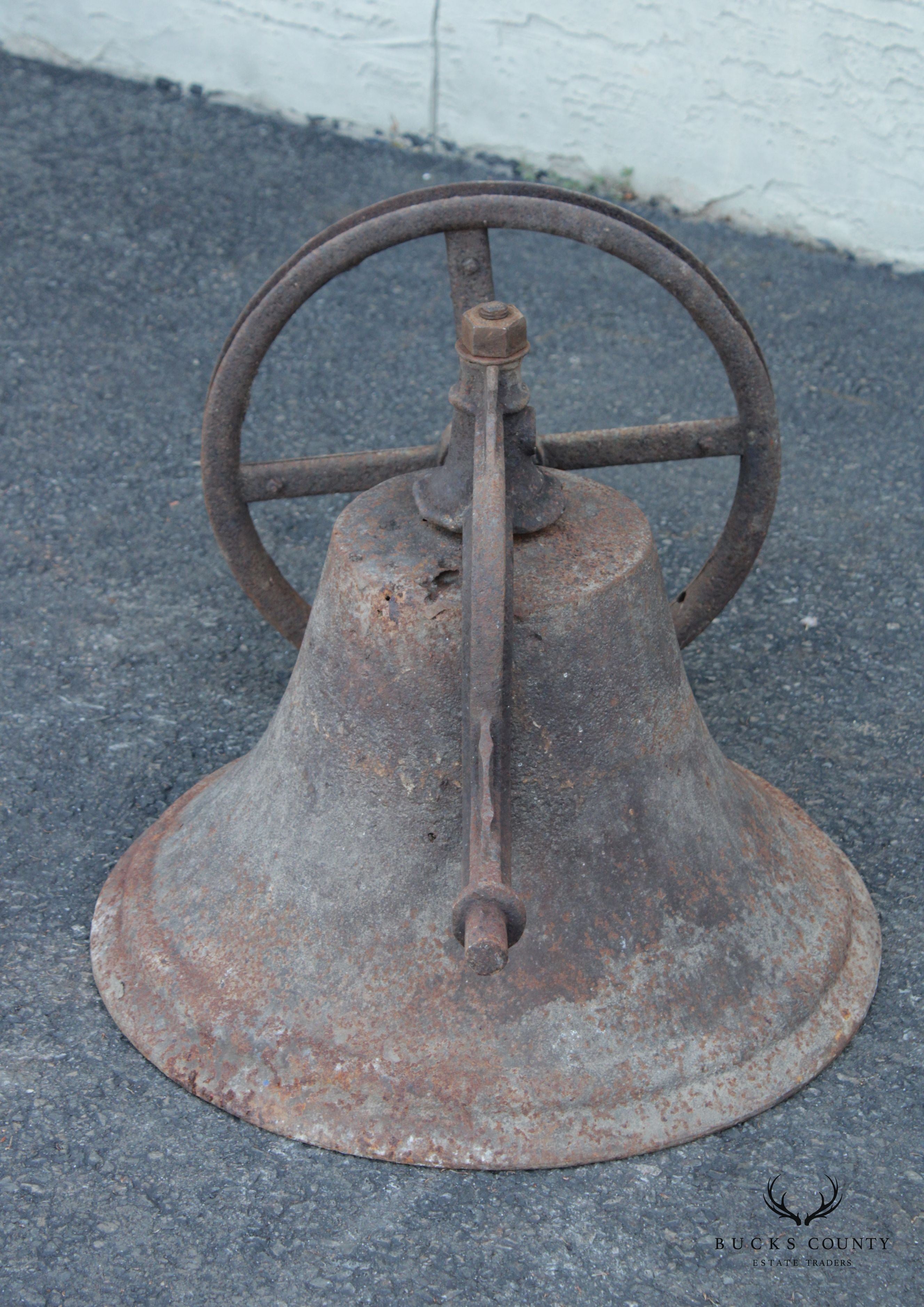 Antique 19th C. American Cast Iron Bell