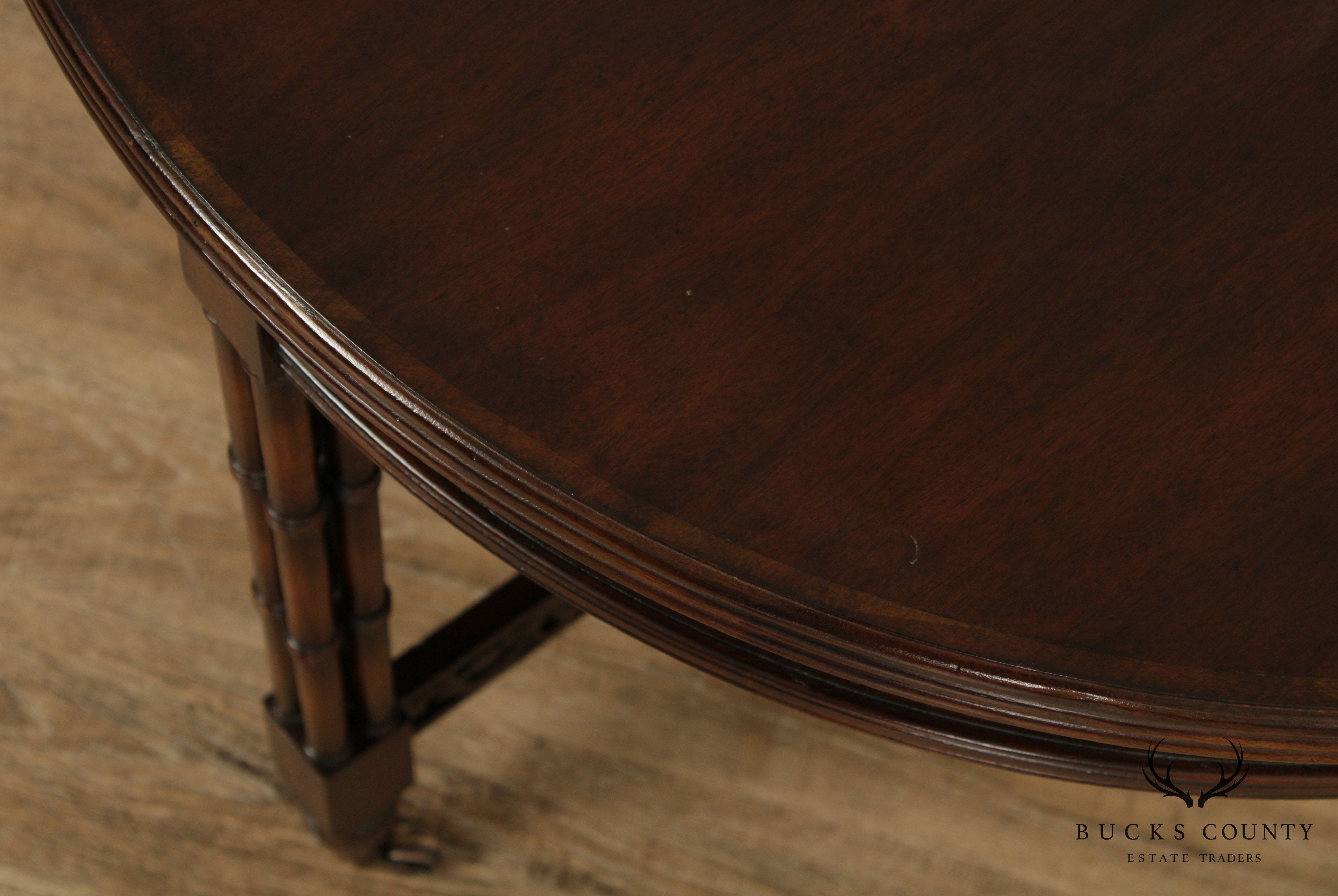 Banks Coldstone By Sarreid Ltd. Regency Style Round Center Table