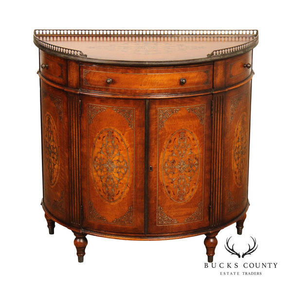 Theodore Alexander French Louis XVI Style Demilune Commode