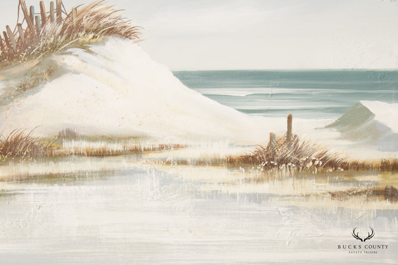Lee Reynolds Coastal Beach Landscape Large Original Painting