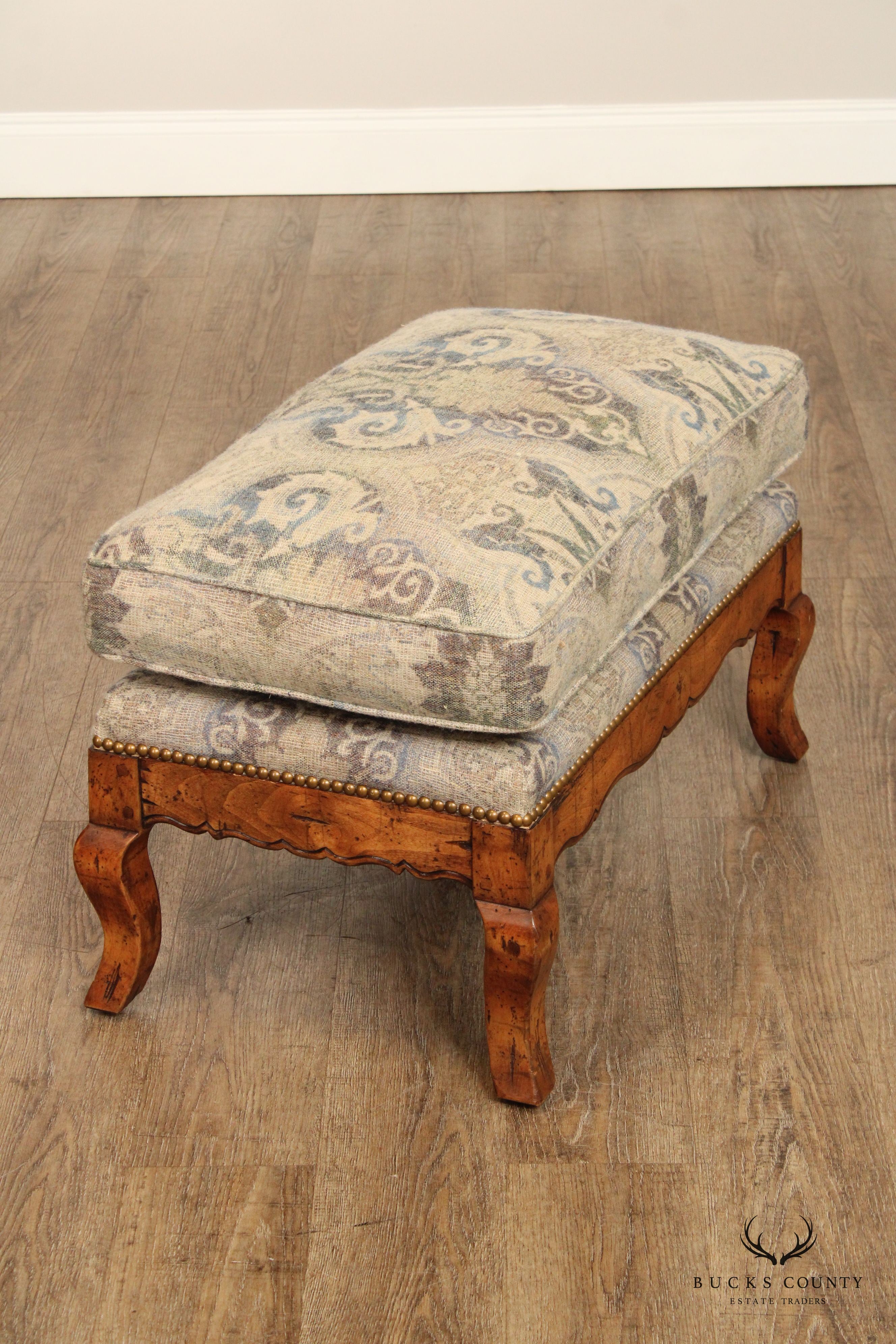 Guy Chaddock French Style Ottoman