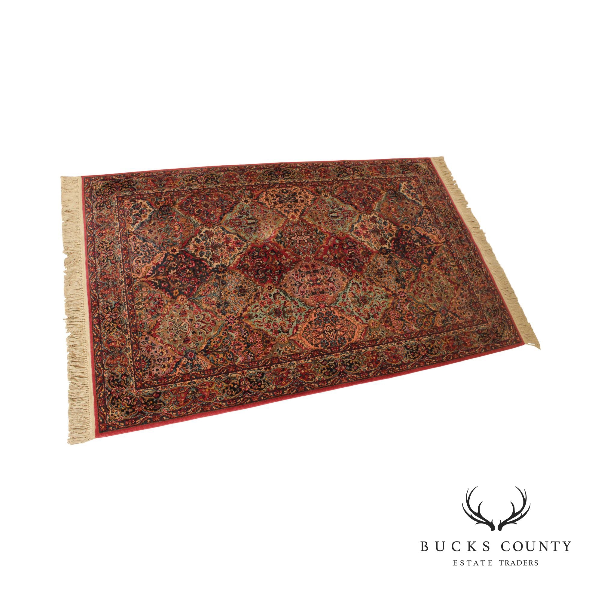 Karastan Multicolor Kirmin 5'9 Inch x 9' Wool Area Rug