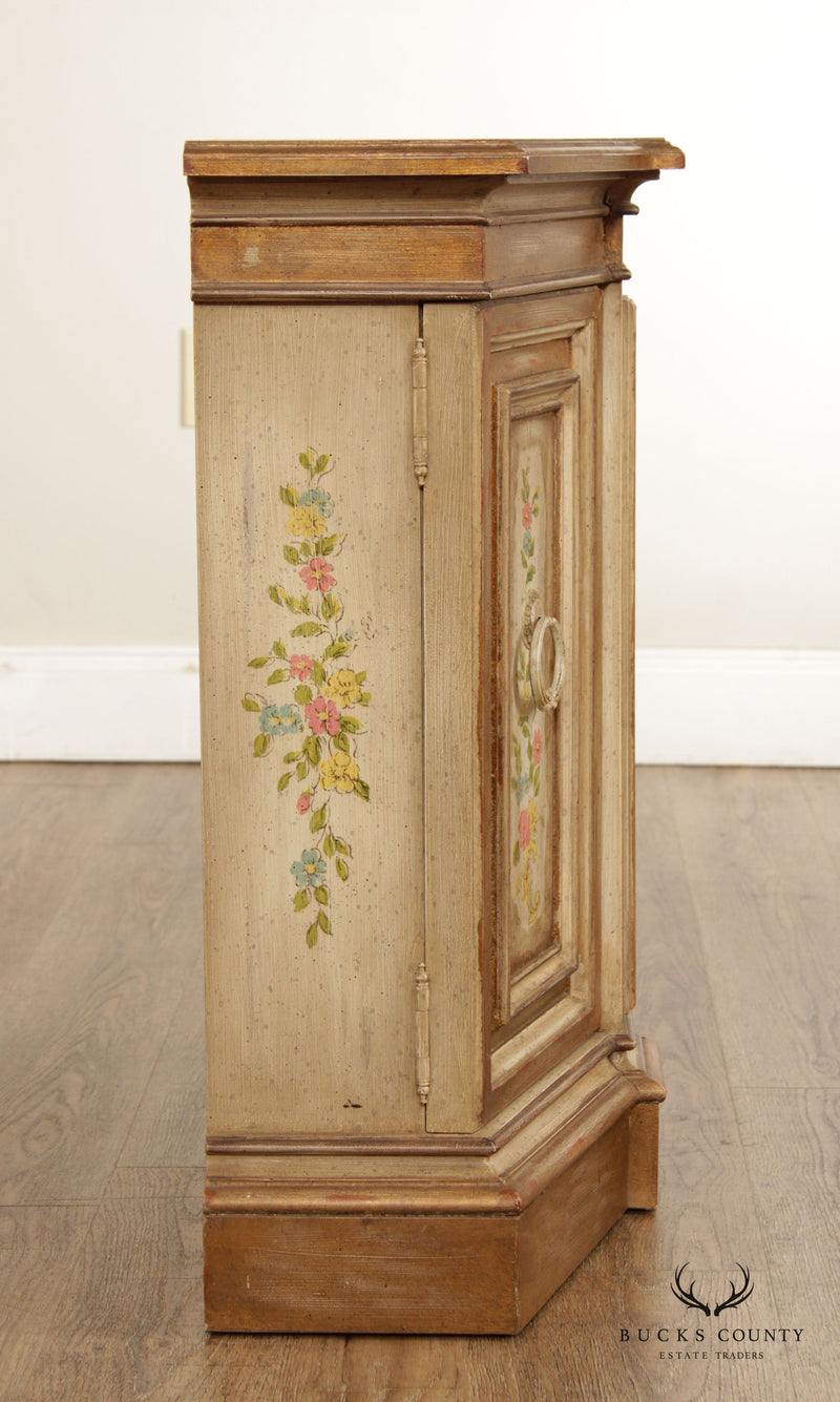 Heritage French Style Painted Decorated Console Table
