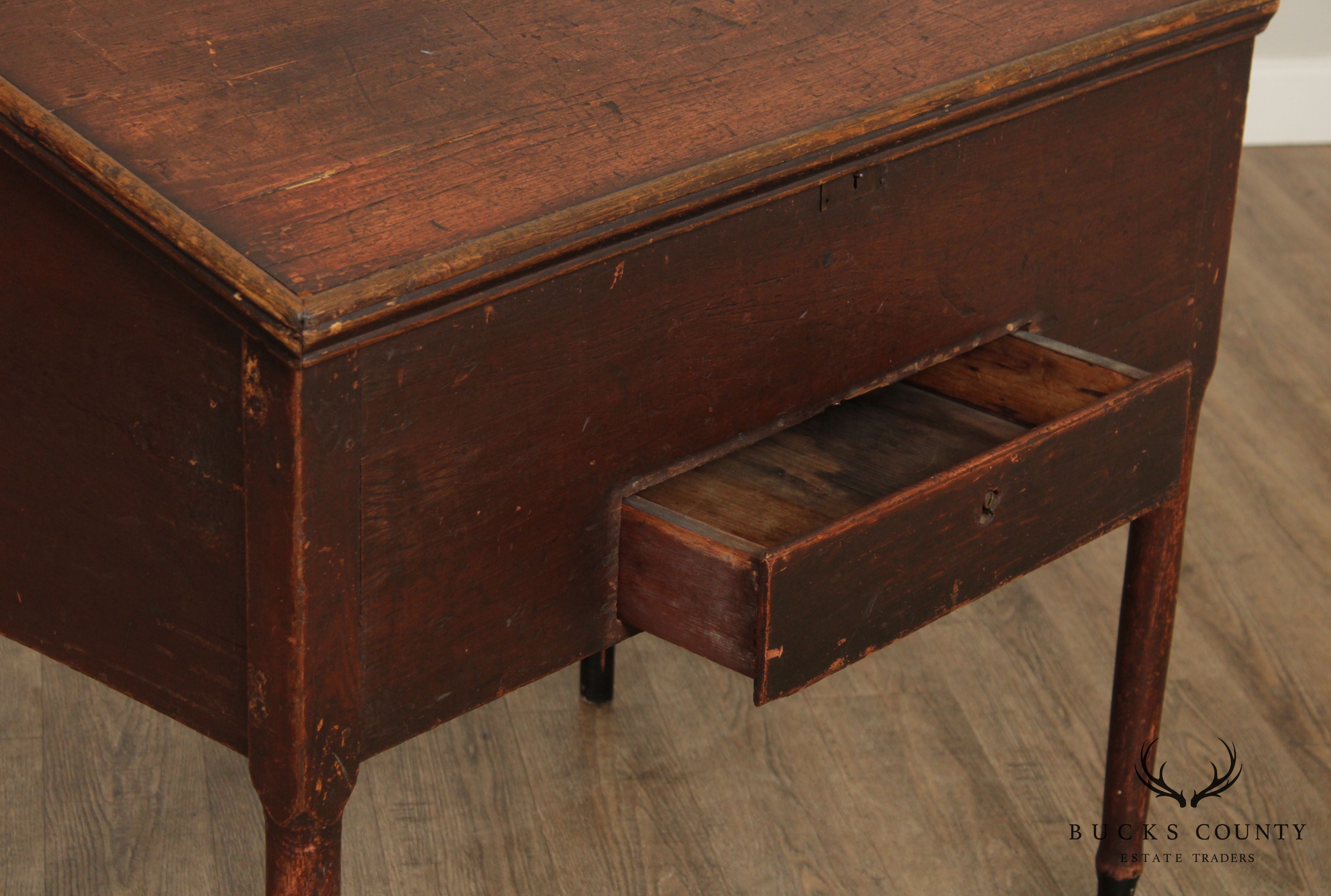 Antique Early American Secretary Writing Desk