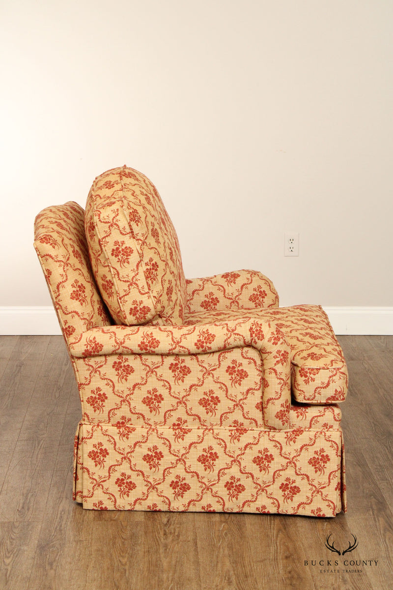 Kindel Traditional Upholstered Lounge Armchair