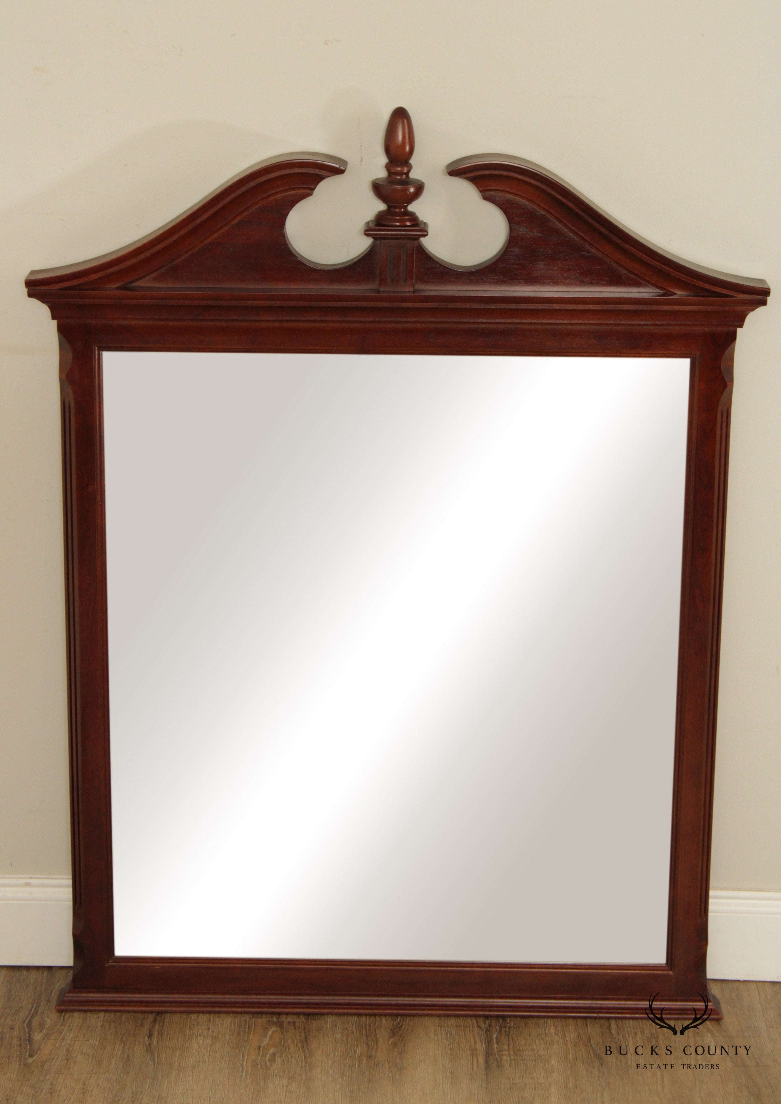 Pennsylvania House Traditional Cherry Beveled Wall Mirror