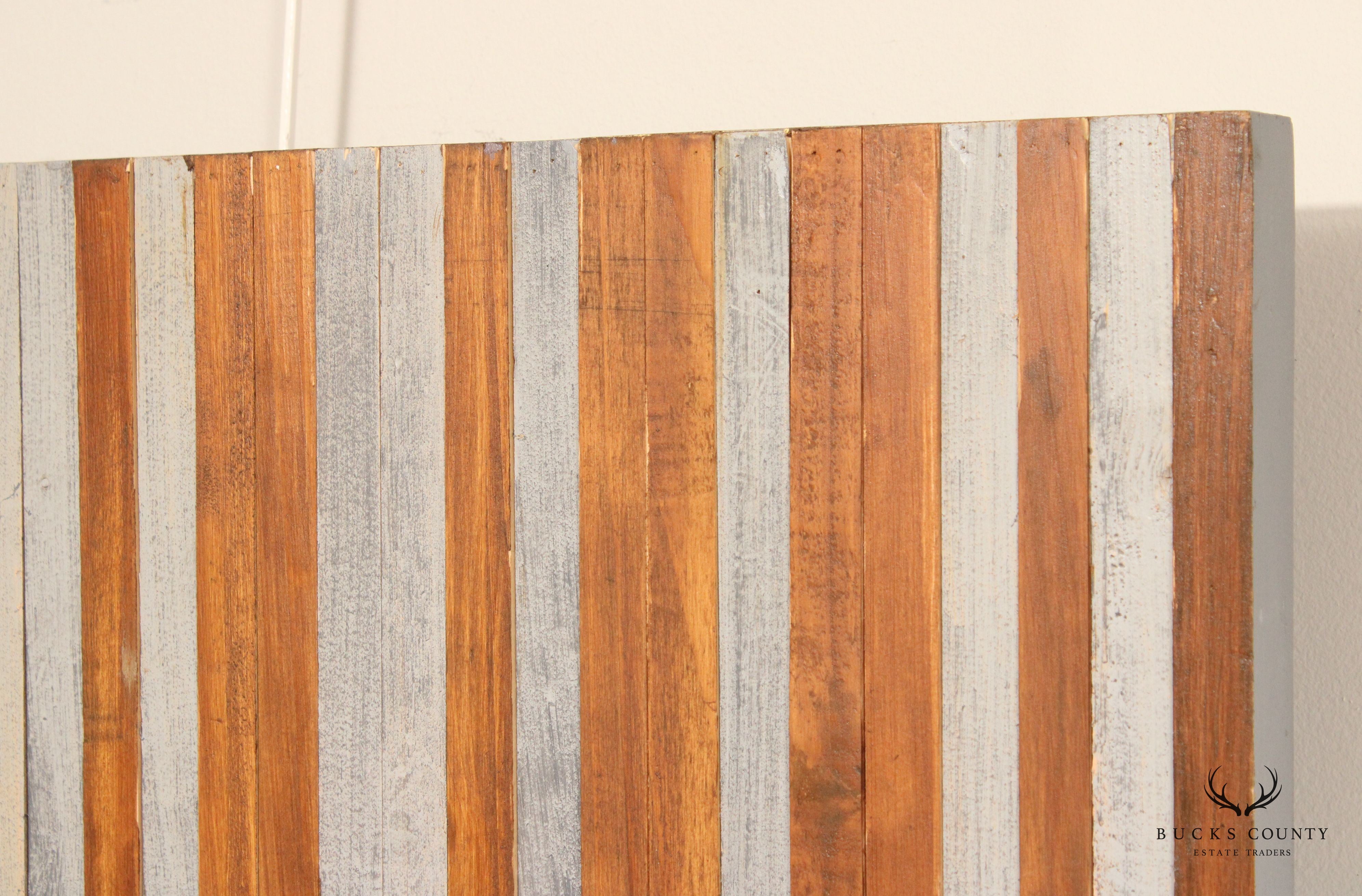 Postmodern Reclaim Wood Decorative Wall Panel