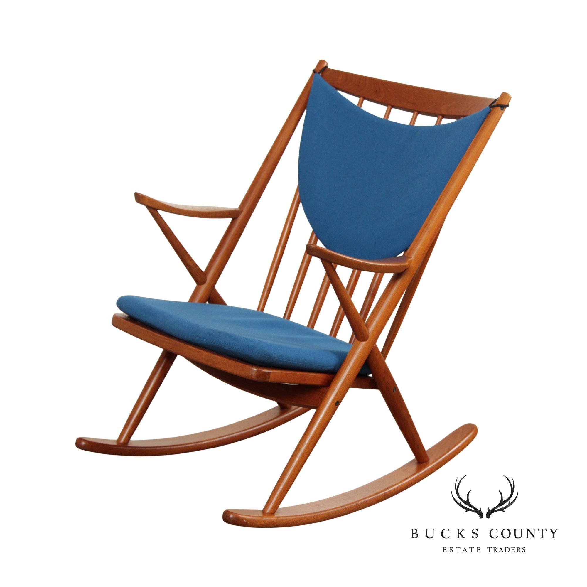 Bramin Møbler Danish Modern Teak Rocker