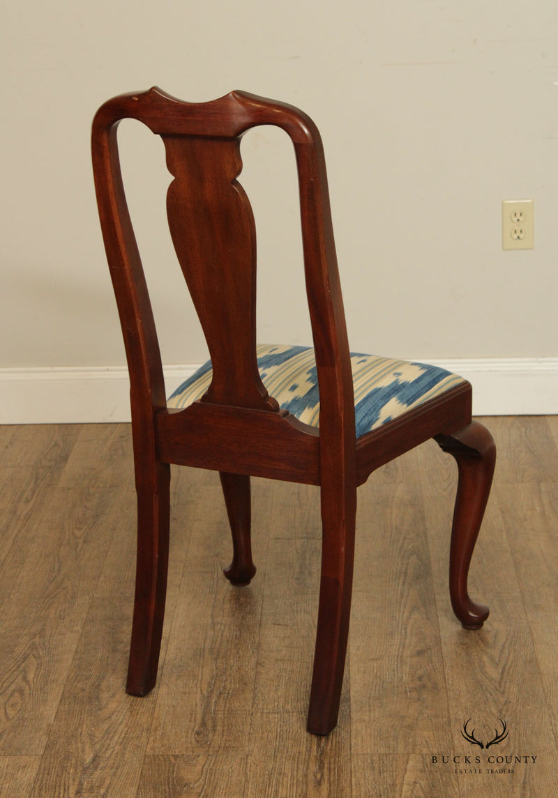 Henkel Harris Queen Anne Style Mahogany Dining Side Chair